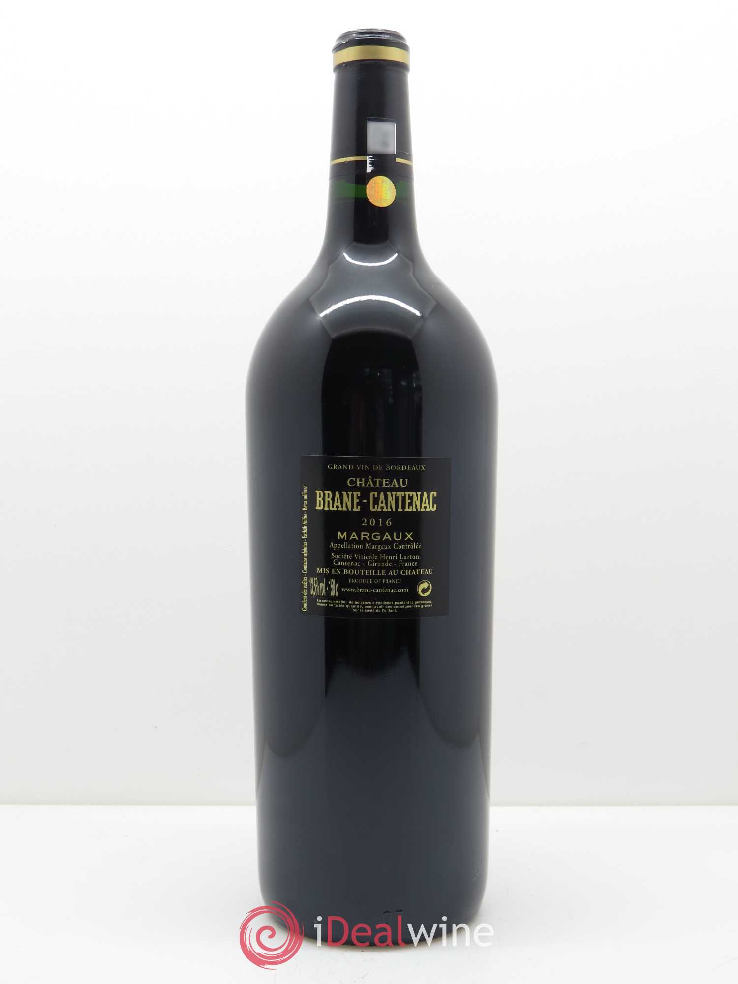 Château Brane Cantenac 2ème Grand Cru Classé 2016 - Lot de 1 magnum - 1