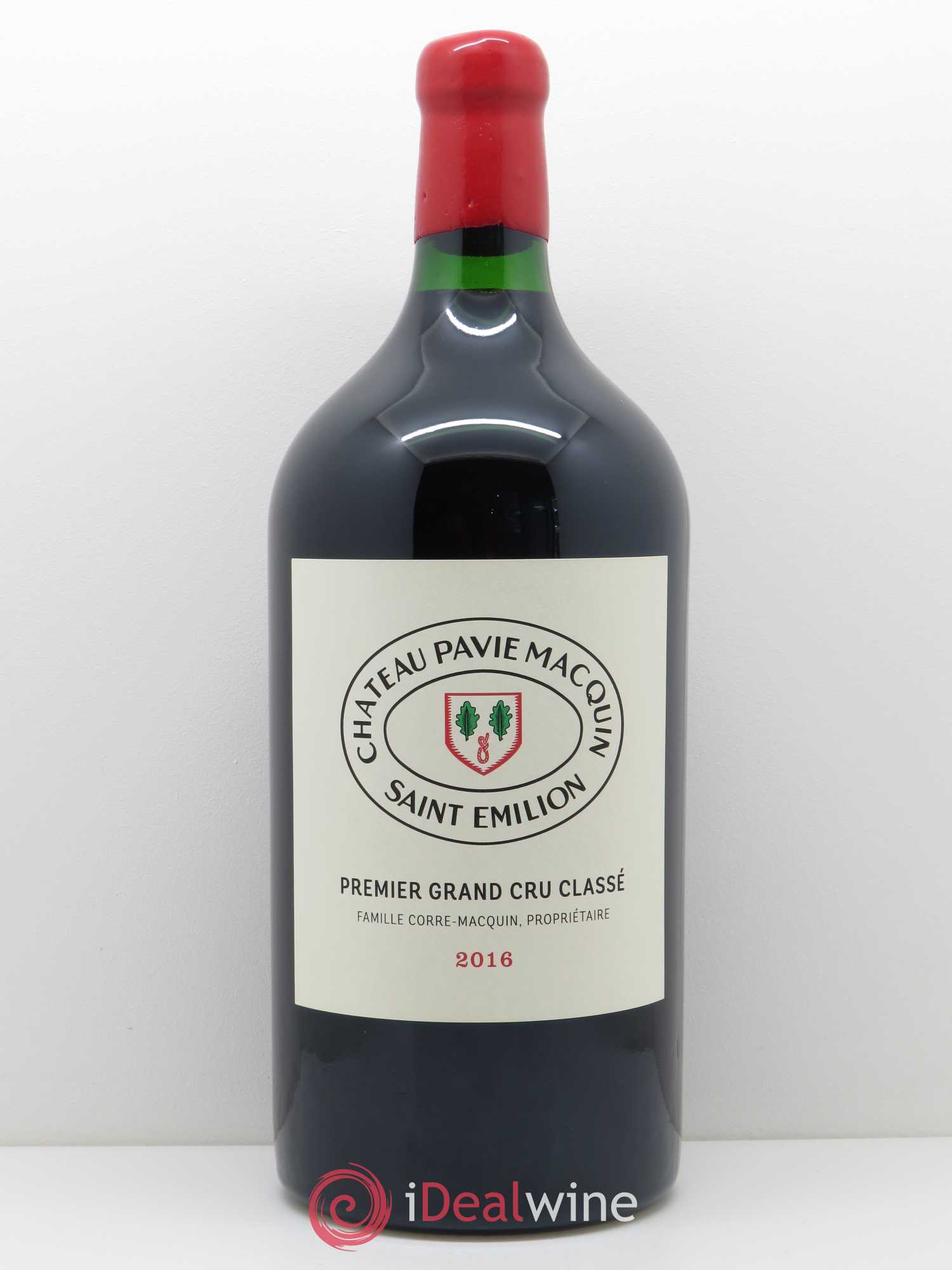 Château Pavie Macquin 1er Grand Cru Classé B 2016 - Lotto di 1 jéroboam - 0