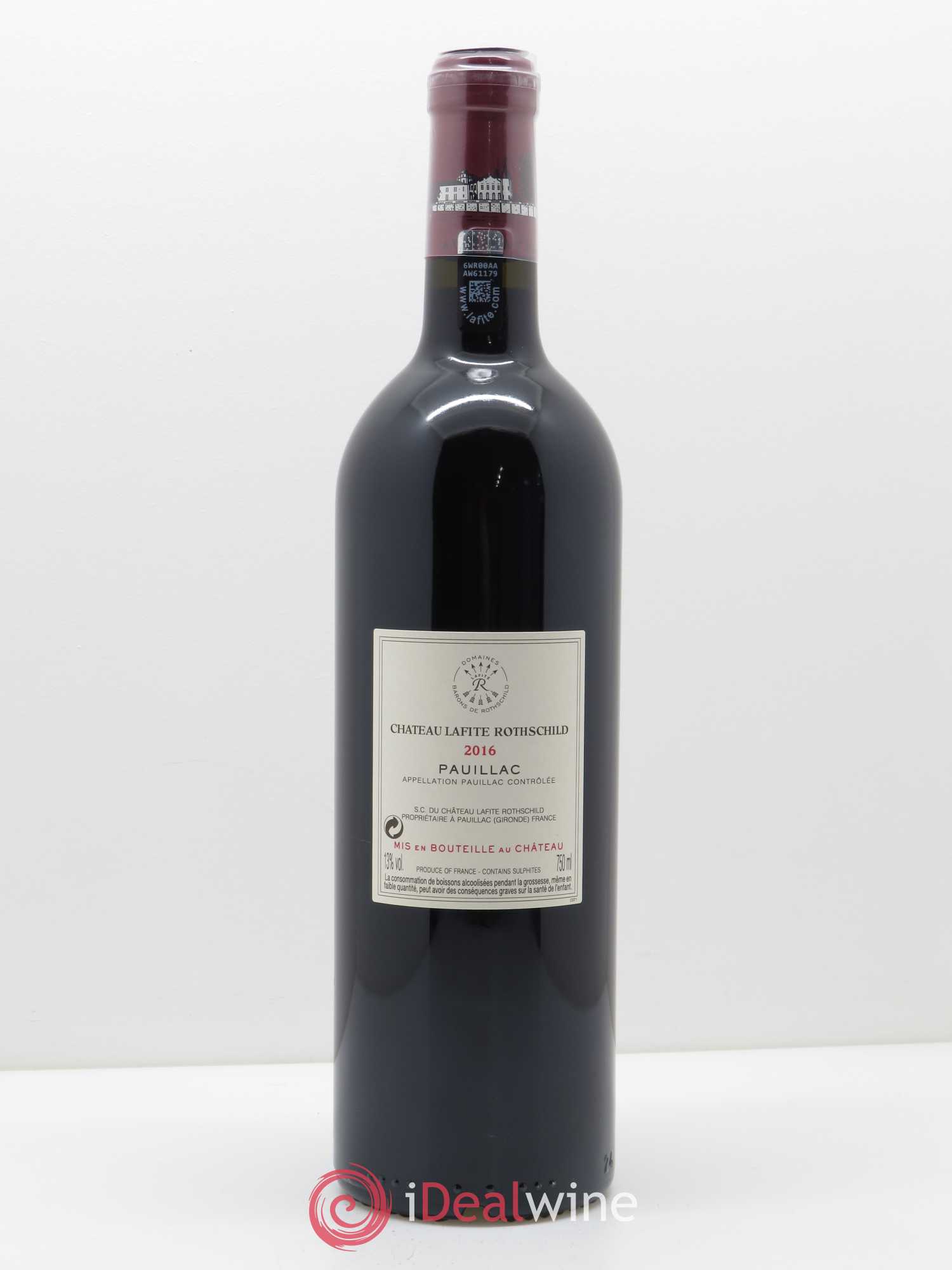 Château Lafite Rothschild 1er Grand Cru Classé 2016 - Posten von 1 Flasche - 1