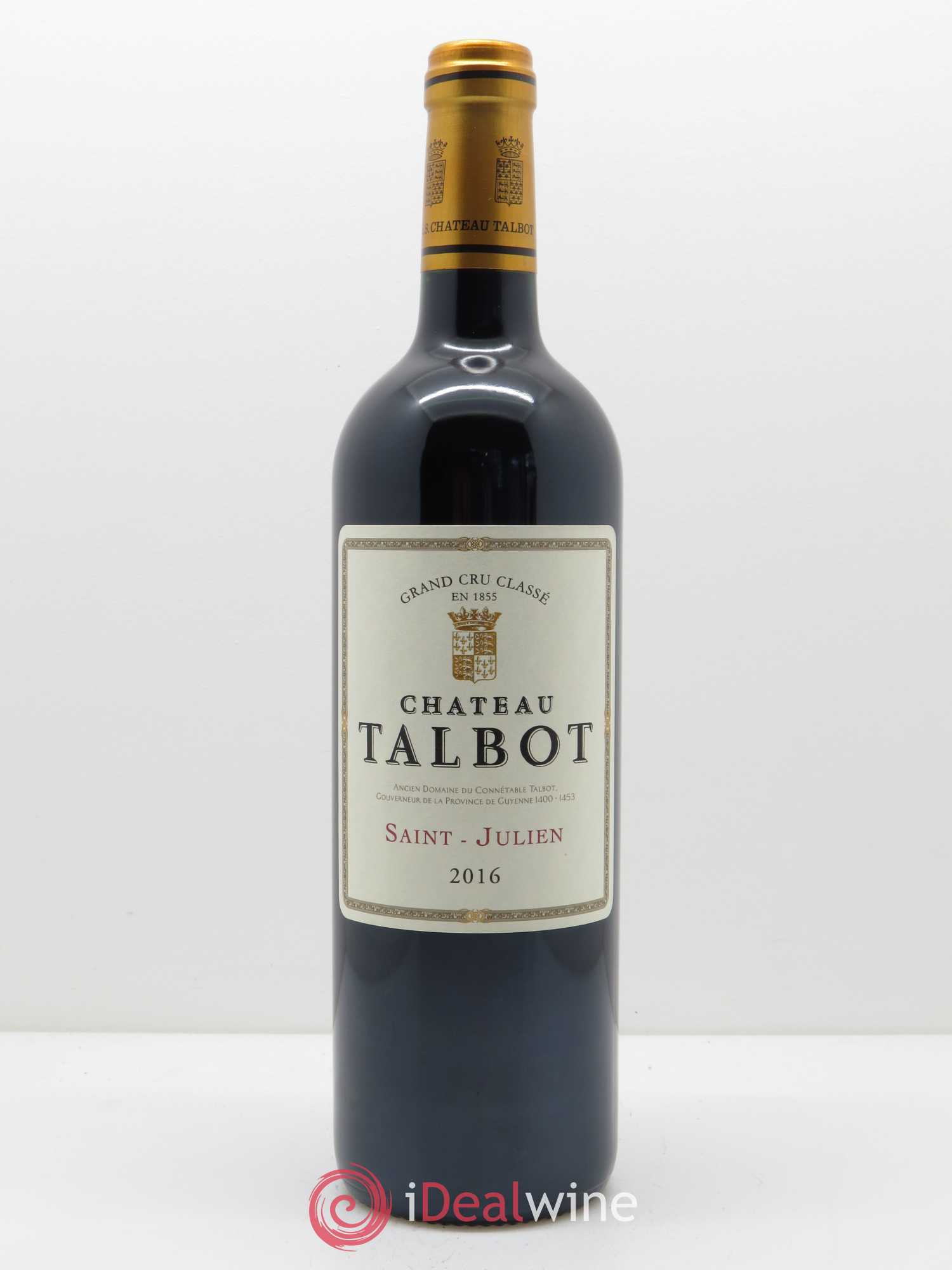Château Talbot 4ème Grand Cru Classé 2016 - Lot de 1 bouteille - 0