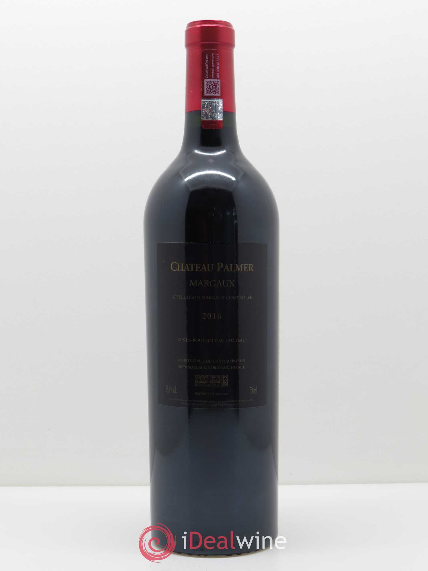 Château Palmer 3ème Grand Cru Classé 2016 - Lot de 1 bouteille - 1