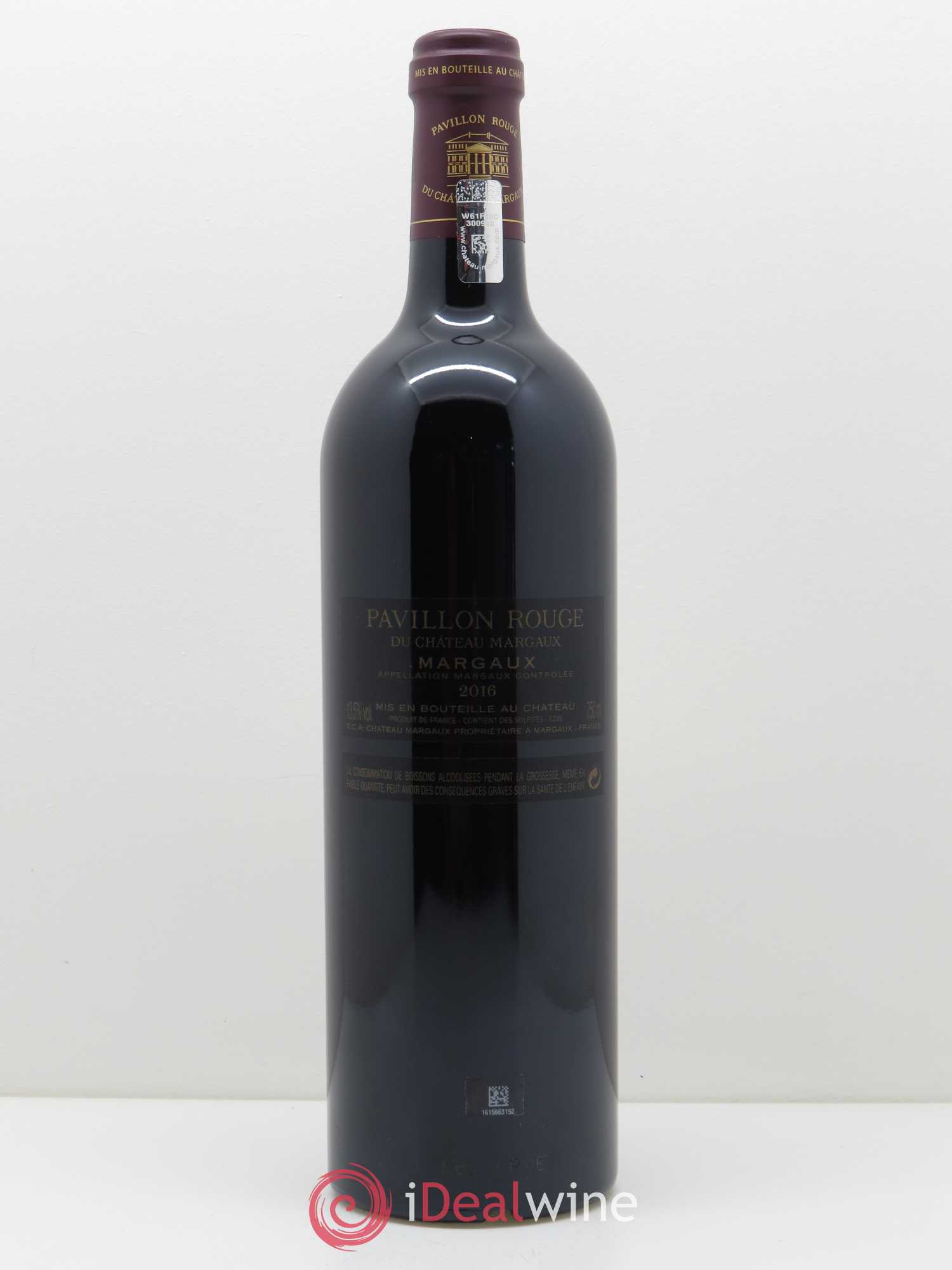 Pavillon Rouge du Château Margaux Second Vin 2016 - Lot de 1 bouteille - 1