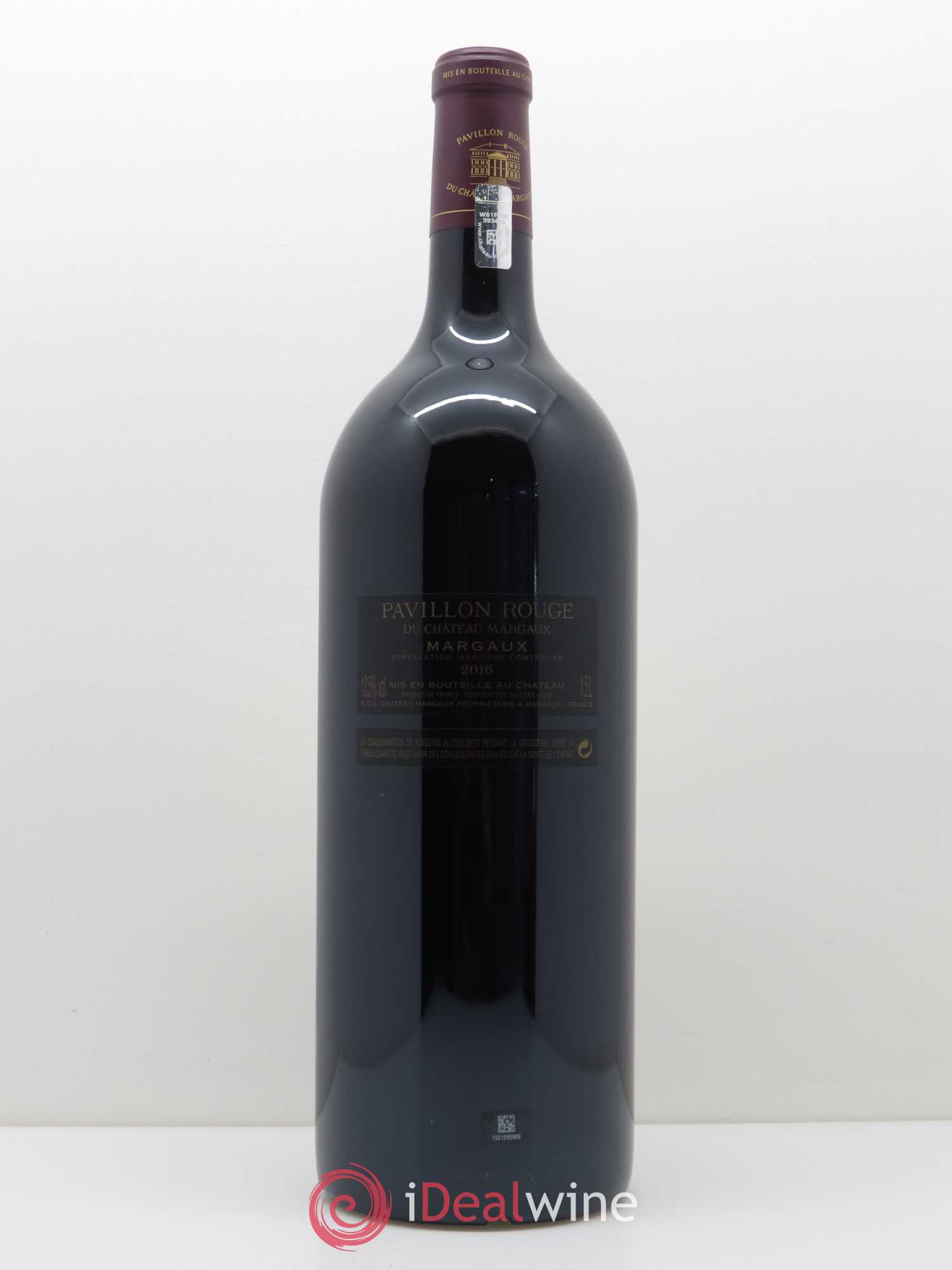 Pavillon Rouge du Château Margaux Second Vin (CBO à partir de 3 mgs) 2016 - Posten von 1 Magnum - 1