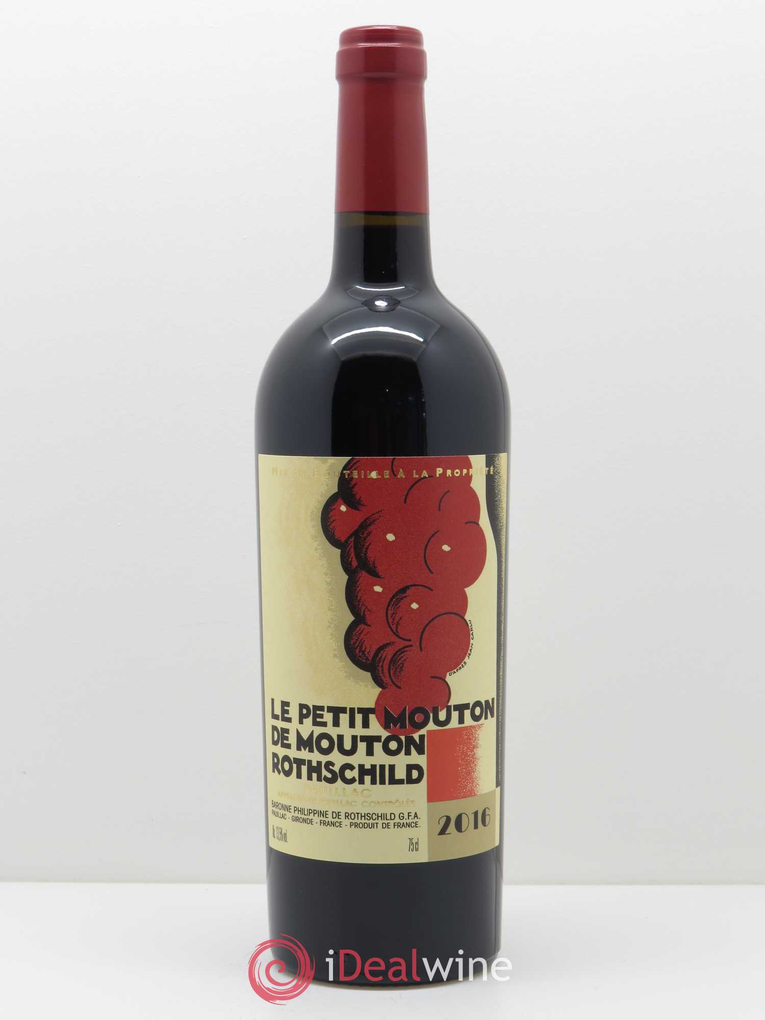 Petit Mouton Second Vin 2016 - Lot de 1 bouteille - 0