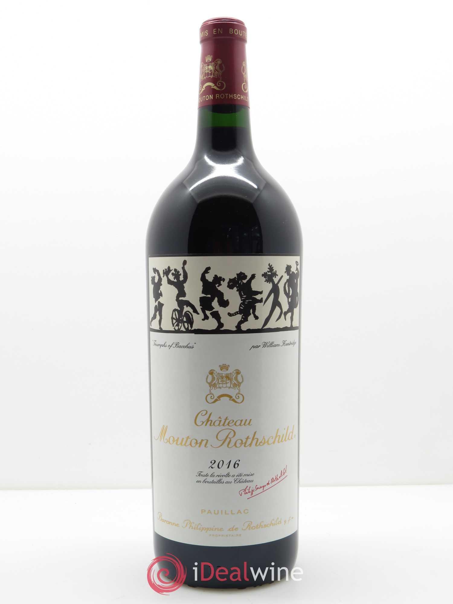 Château Mouton Rothschild 1er Grand Cru Classé (CBO à partir de 3 BTES) 2016 - Posten von 1 Magnum - 0