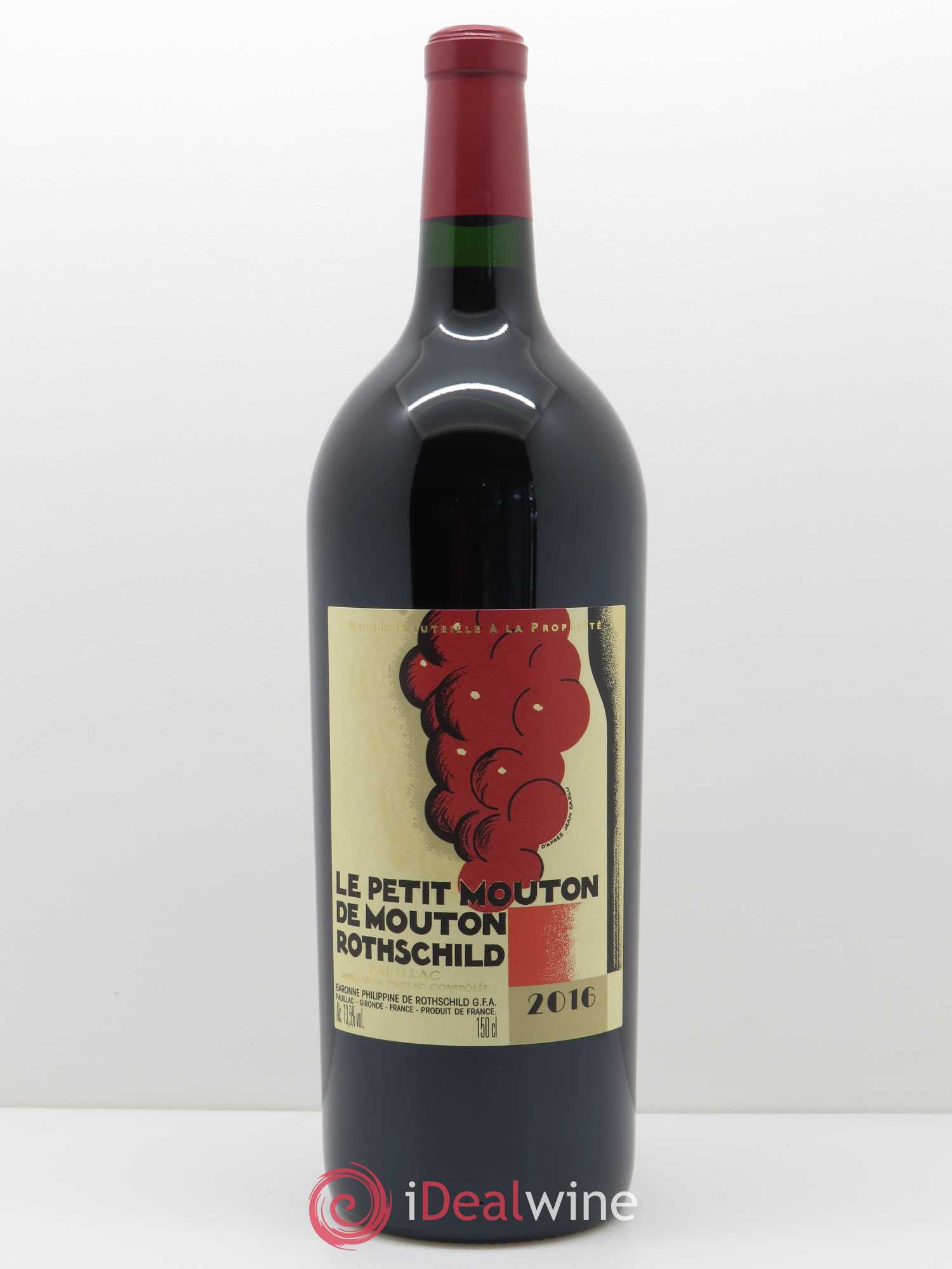 Petit Mouton Second Vin 2016 - Lot de 1 magnum - 0
