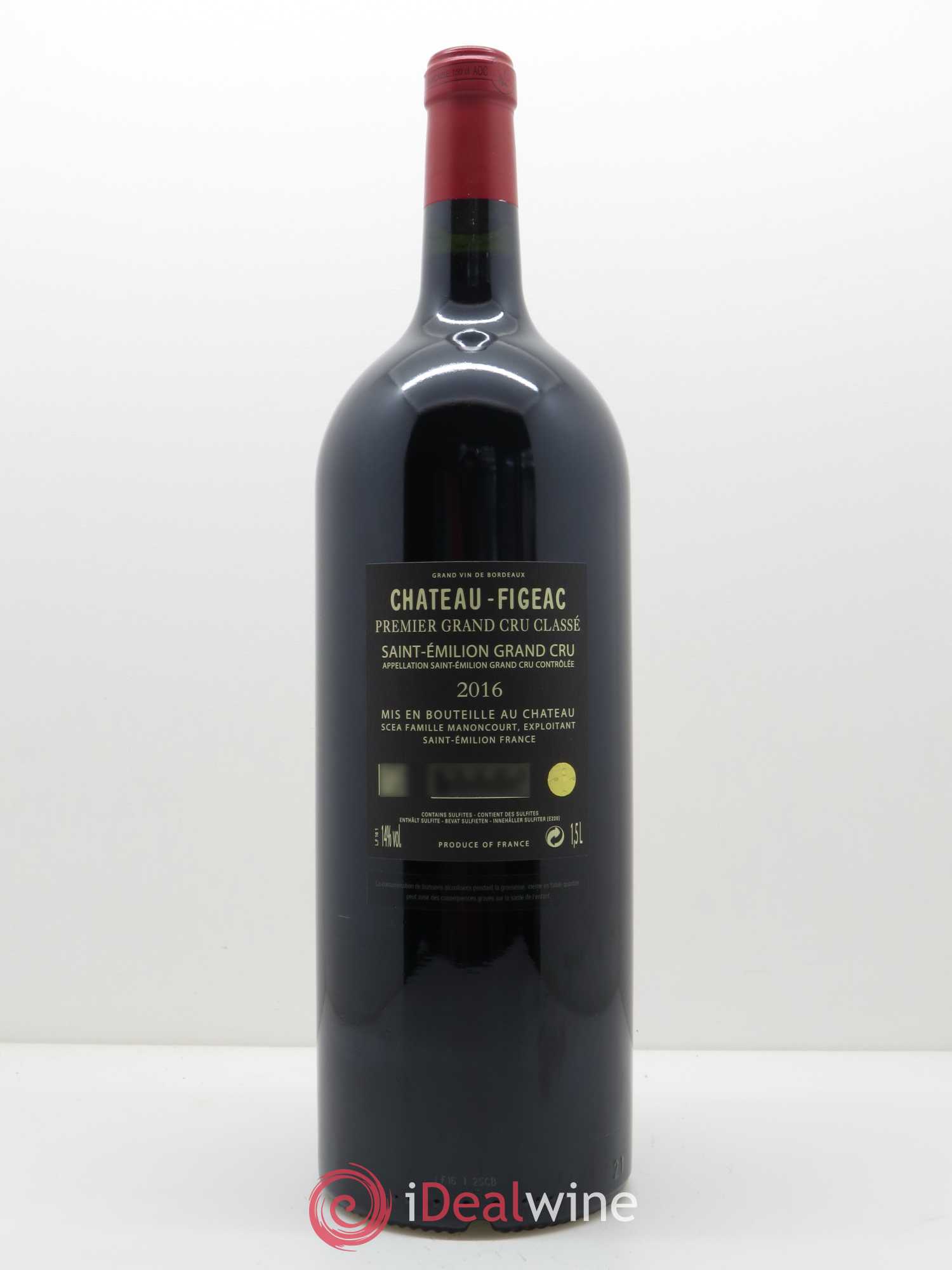 Château Figeac 1er Grand Cru Classé A 2016 - Lot de 1 magnum - 1