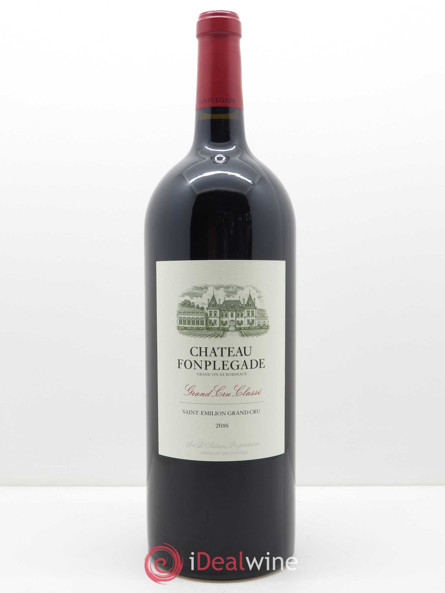 Château Fonplegade Grand Cru Classé 2016 - Lot of 1 magnum - 0