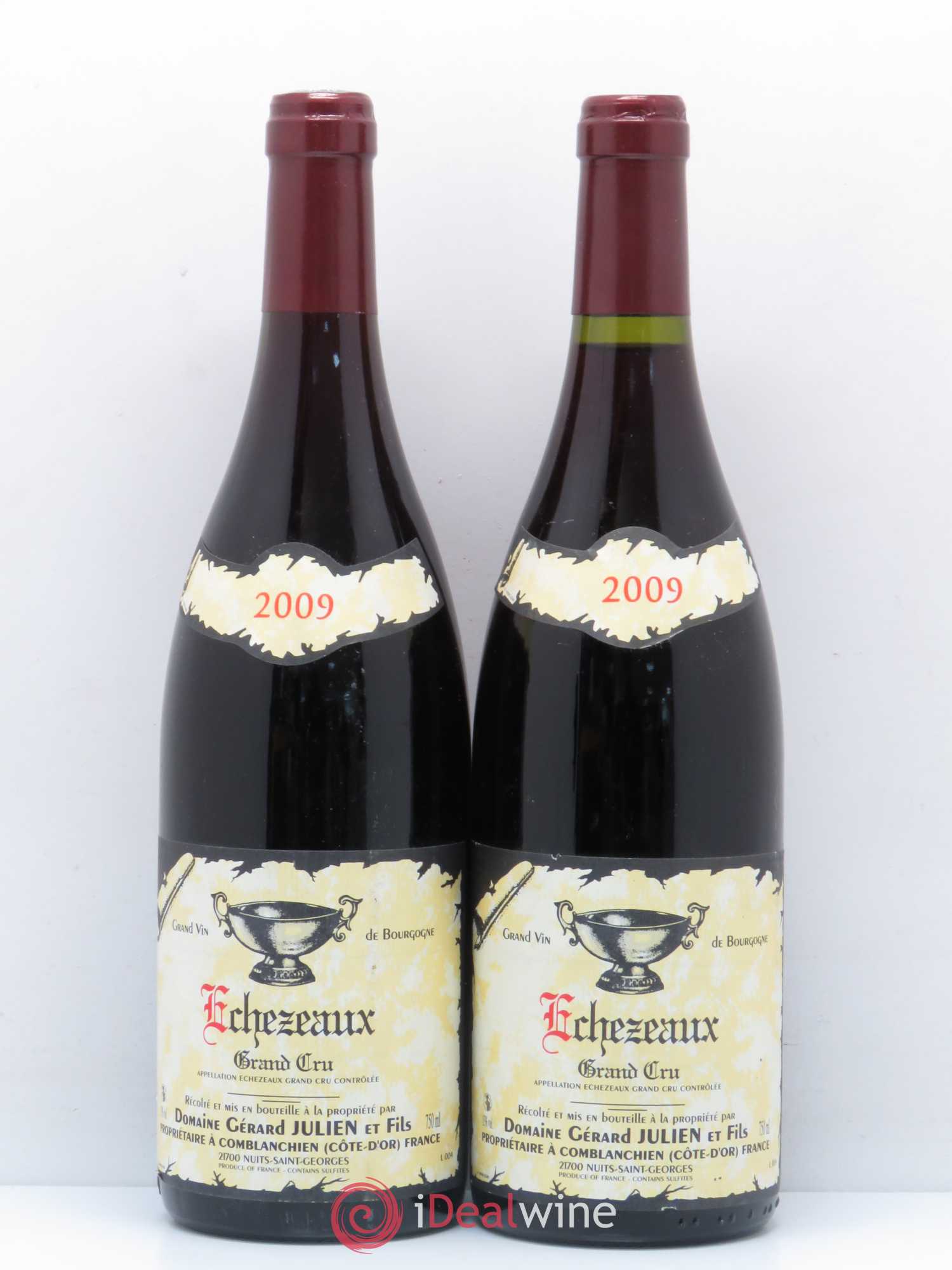 Echezeaux Grand Cru Gerard Julien 2009 - Lot de 2 bouteilles - 0