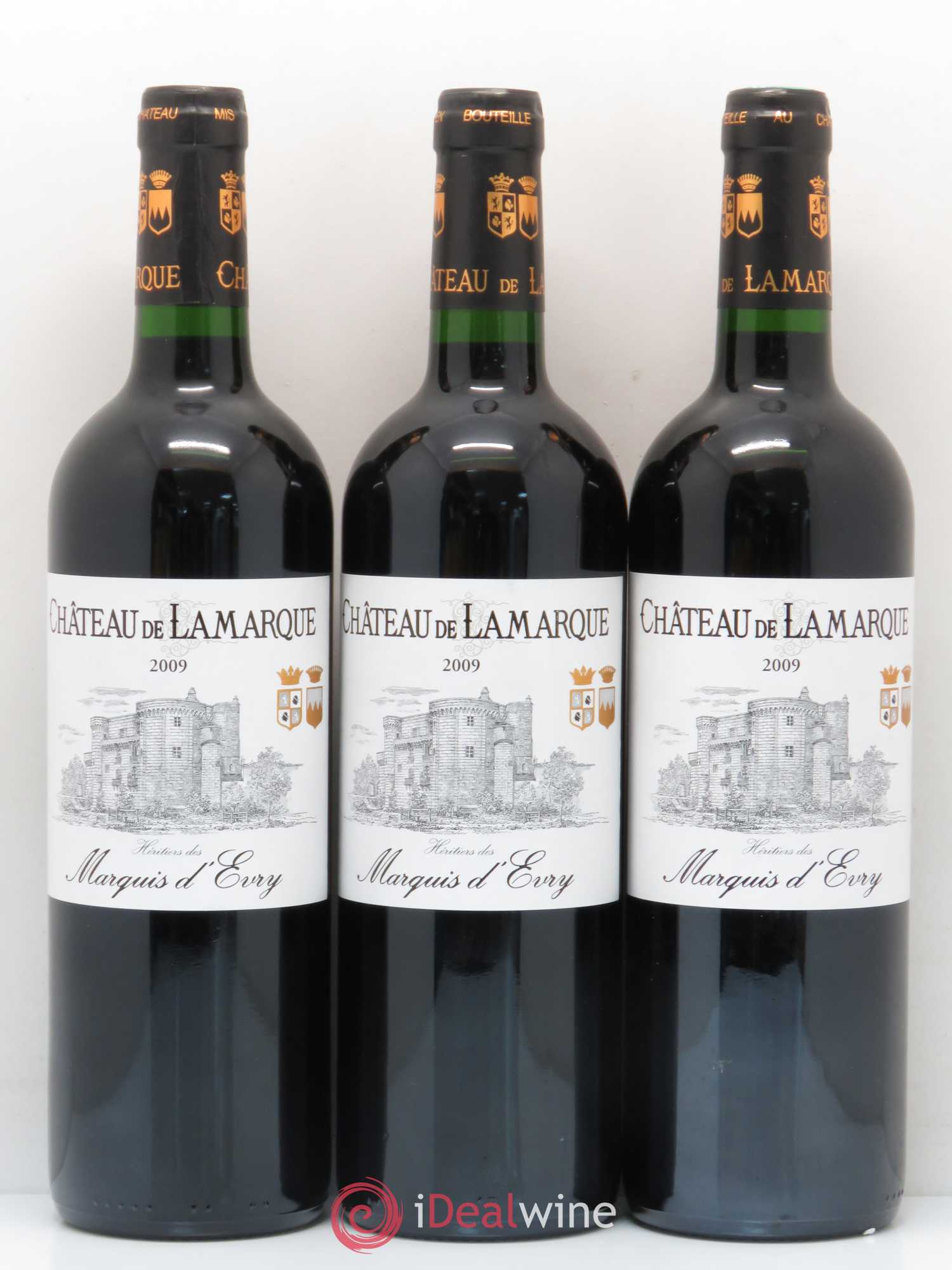 Château de Lamarque Cru Bourgeois 2009 - Lot de 12 bouteilles - 2