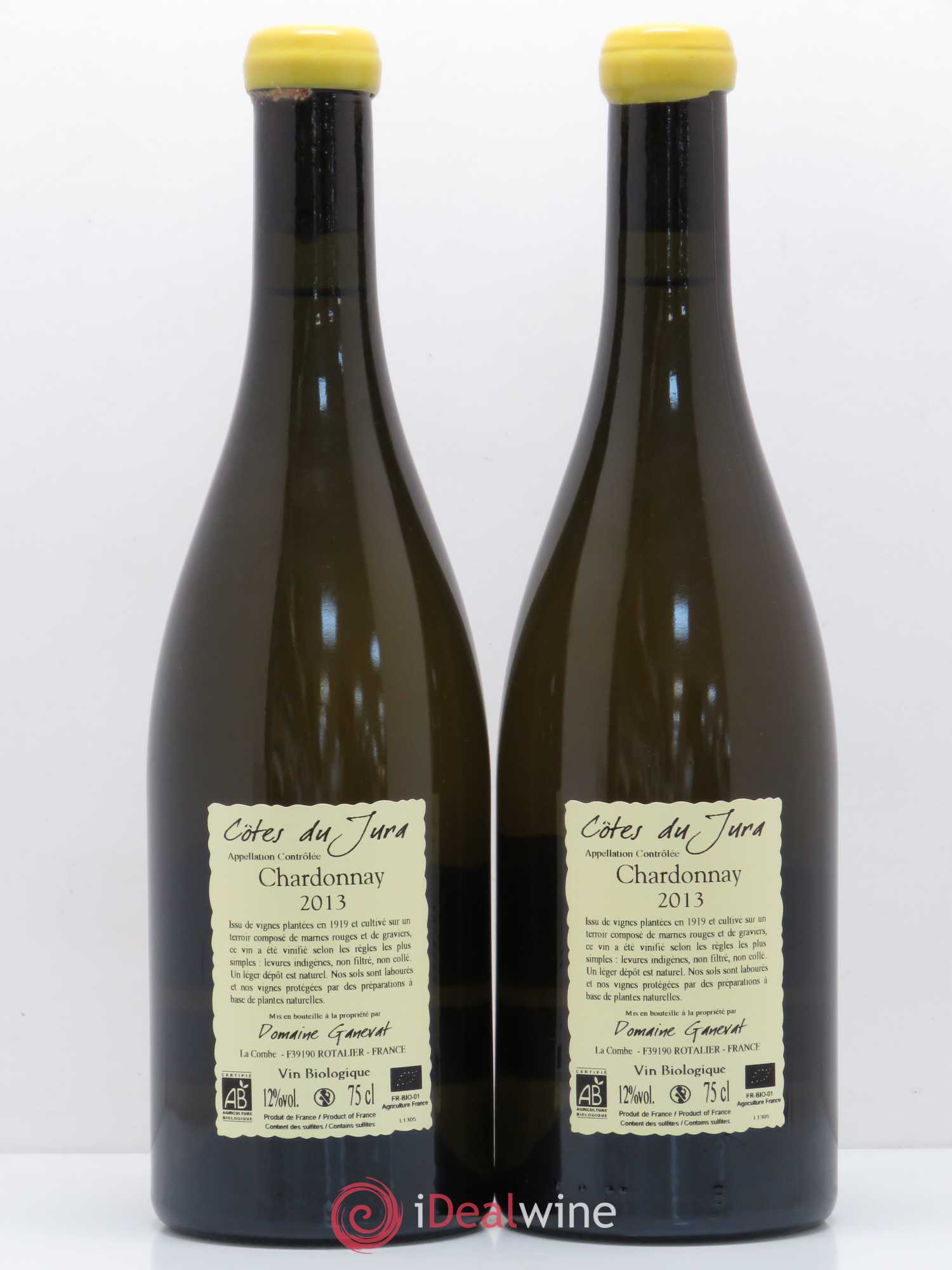 Côtes du Jura Les Grands Teppes Vieilles Vignes Jean-François Ganevat (Domaine) 2013 - Lot de 2 bouteilles - 1