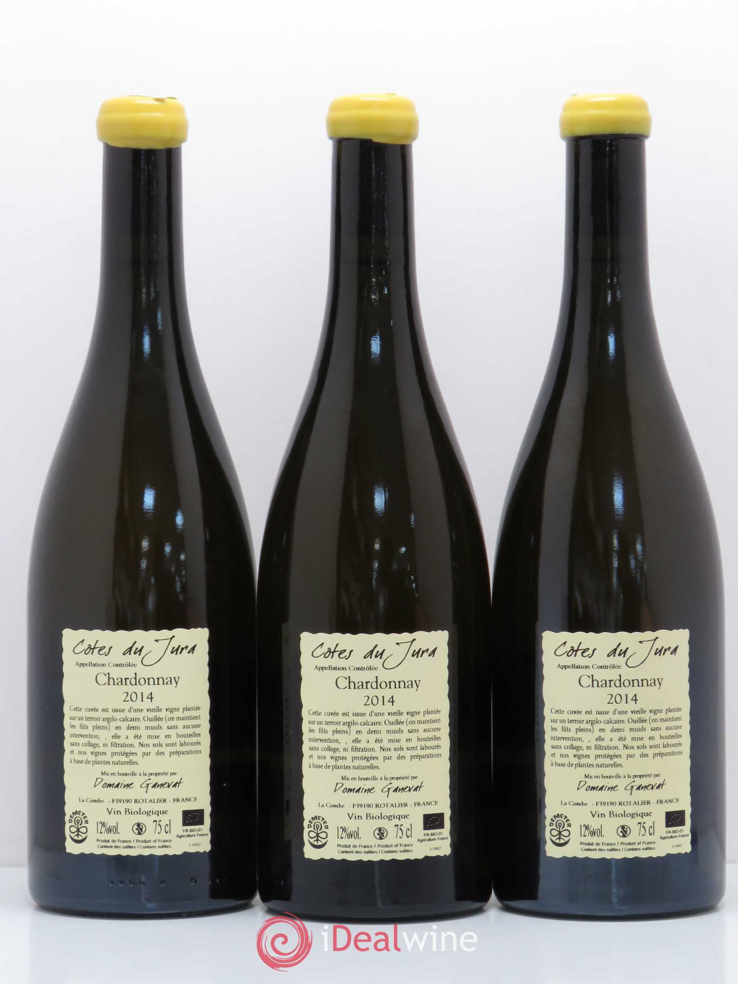 Côtes du Jura Les Chamois du Paradis Jean-François Ganevat (Domaine) 2014 - Lot de 3 bouteilles - 1