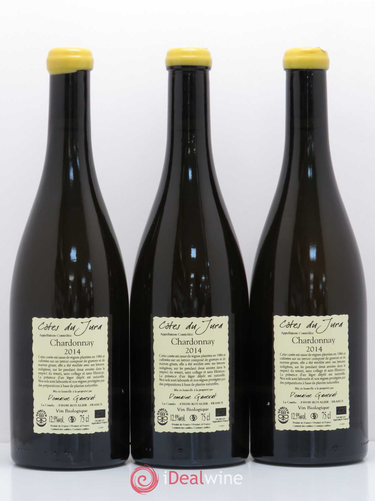 Côtes du Jura Cuvée Florine Jean-François Ganevat (Domaine) 2014 - Lot de 3 bouteilles - 1
