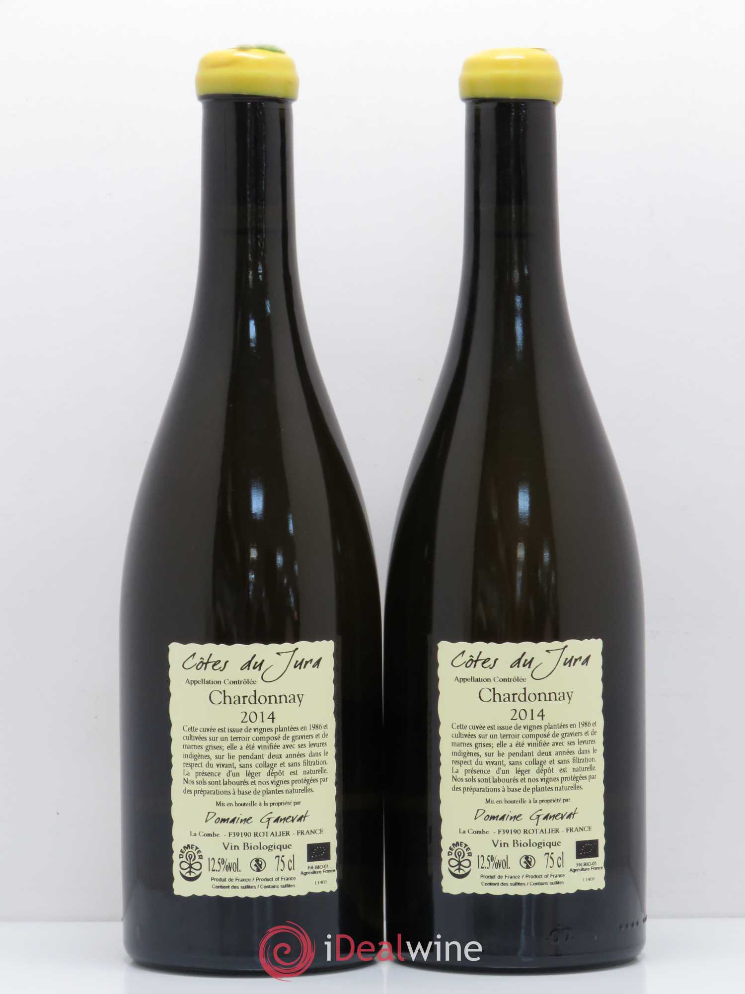 Côtes du Jura Cuvée Florine Jean-François Ganevat (Domaine) 2014 - Lot de 2 bouteilles - 1