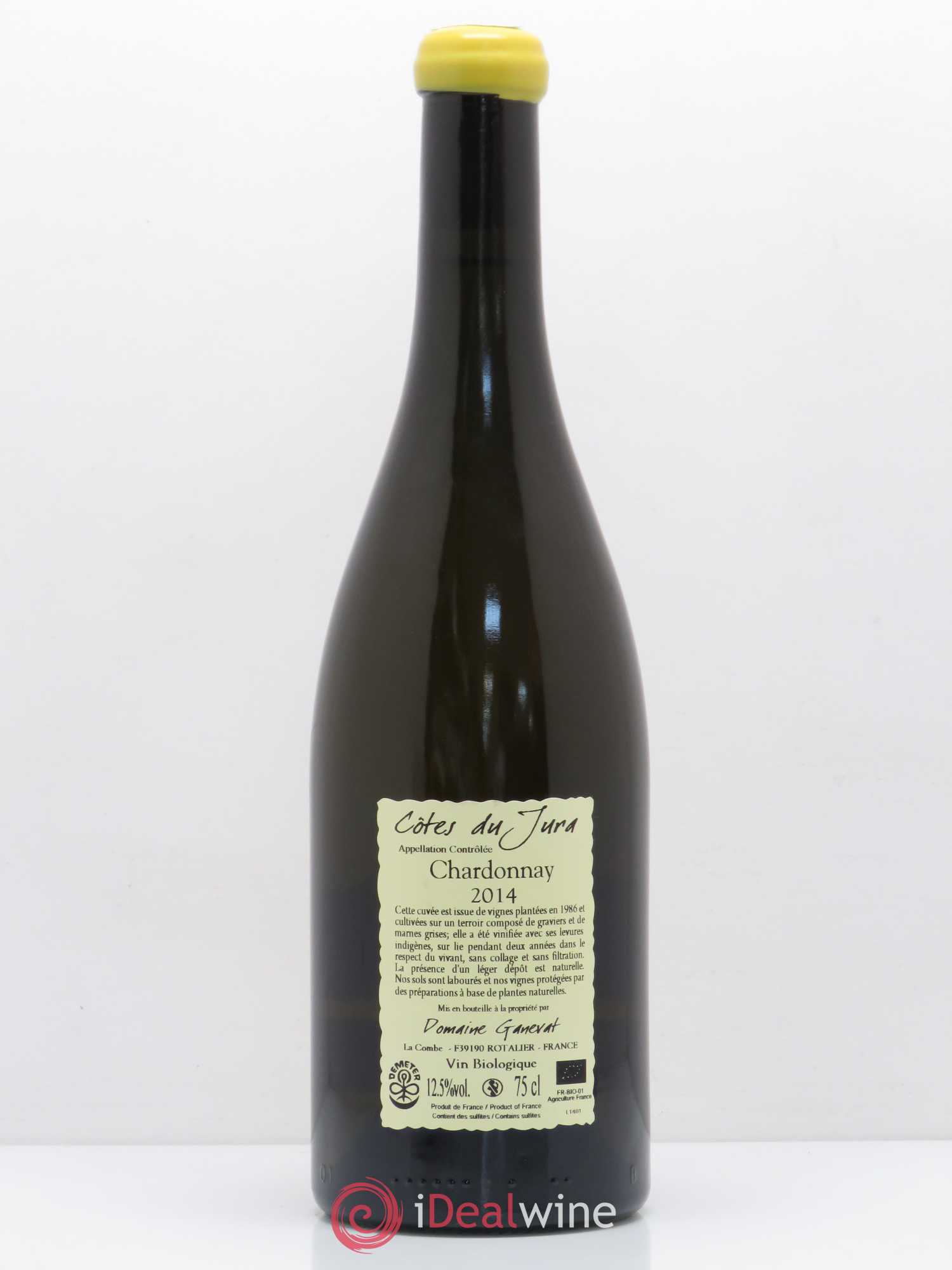 Côtes du Jura Cuvée Florine Jean-François Ganevat (Domaine) 2014 - Lot de 1 bouteille - 1