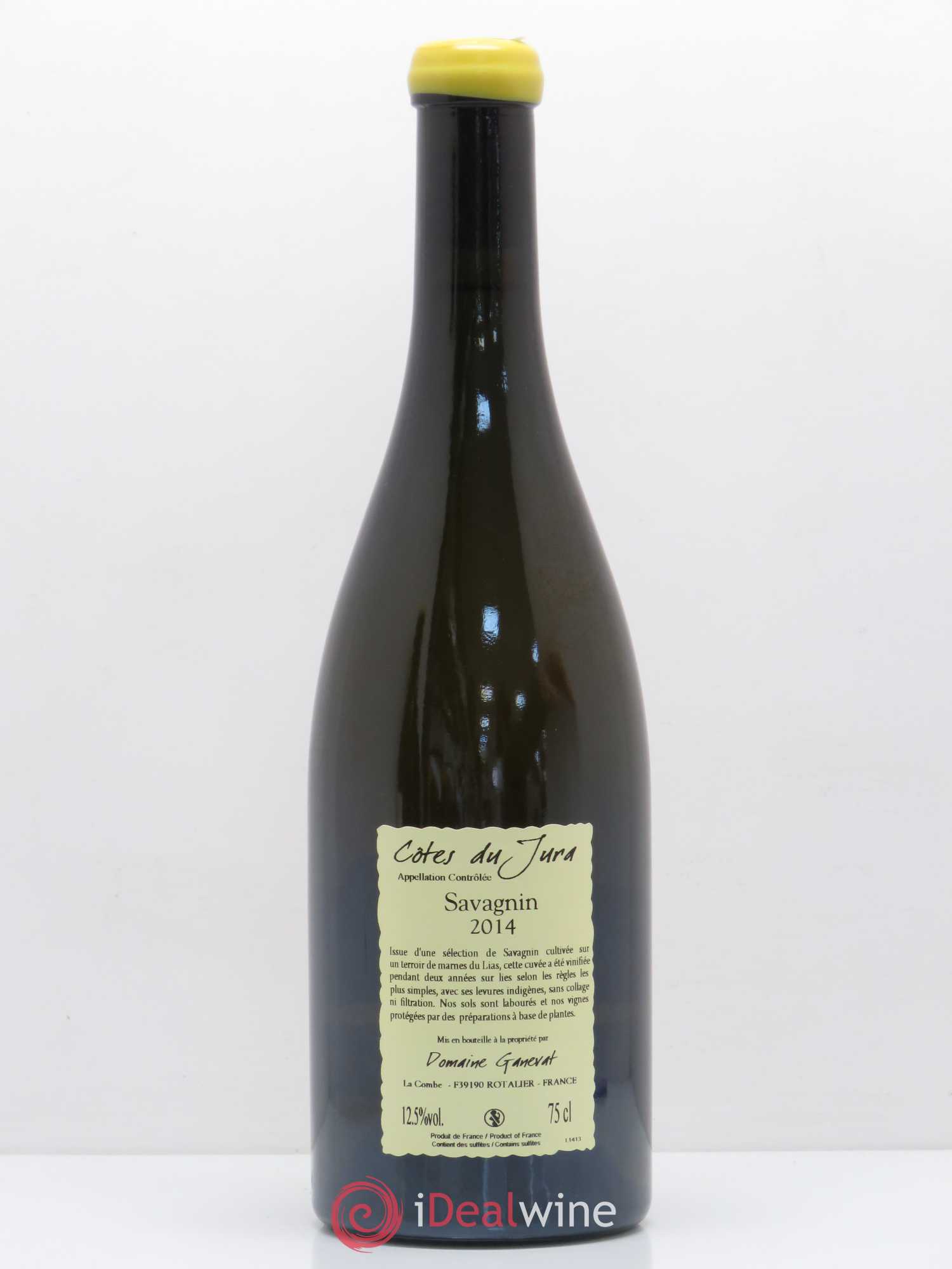 Côtes du Jura Sous la Roche Jean-François Ganevat (Domaine) 2014 - Lot de 1 bouteille - 1