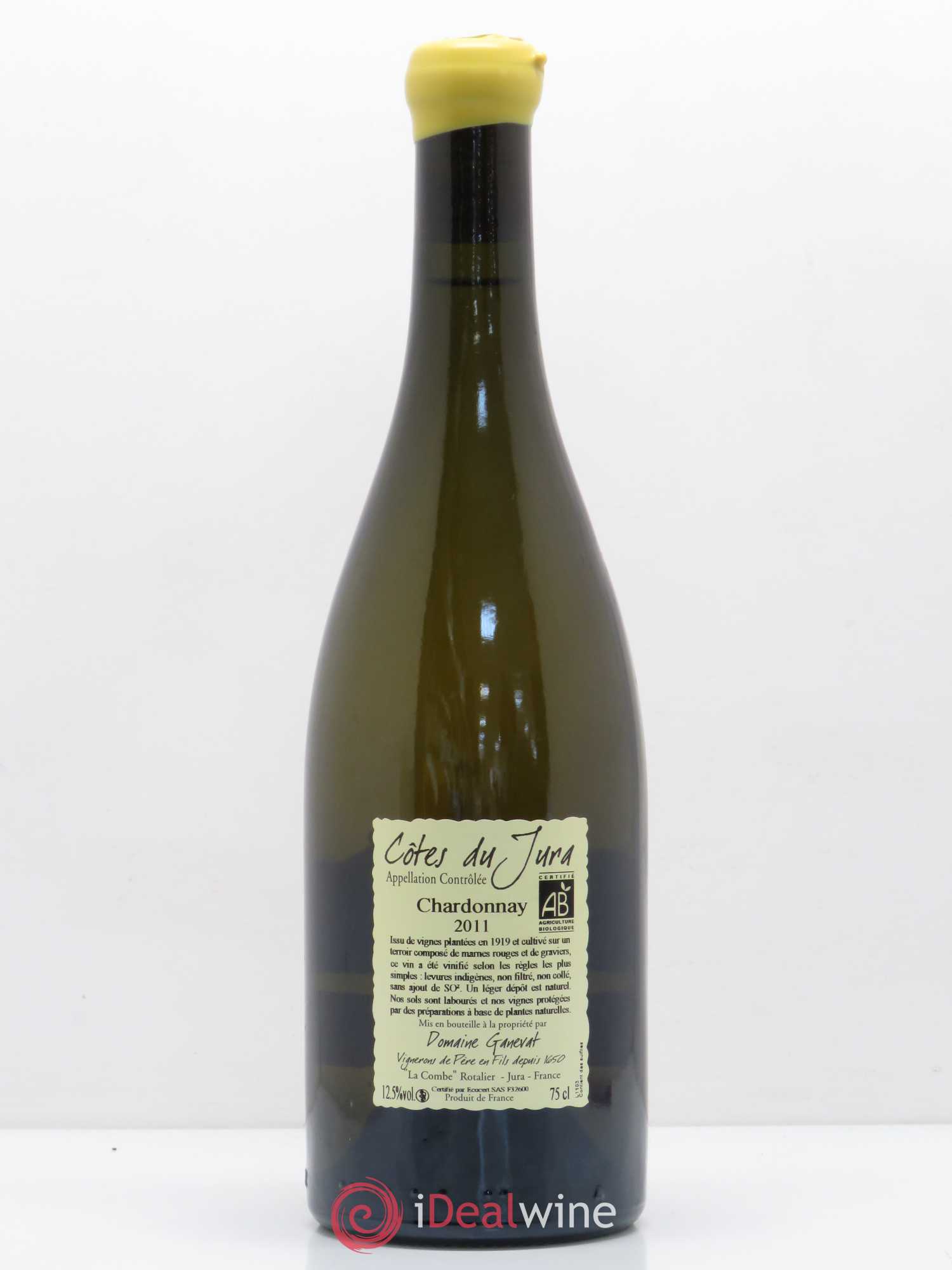 Côtes du Jura Les Grands Teppes Vieilles Vignes Jean-François Ganevat (Domaine) 2011 - Lot de 1 bouteille - 1