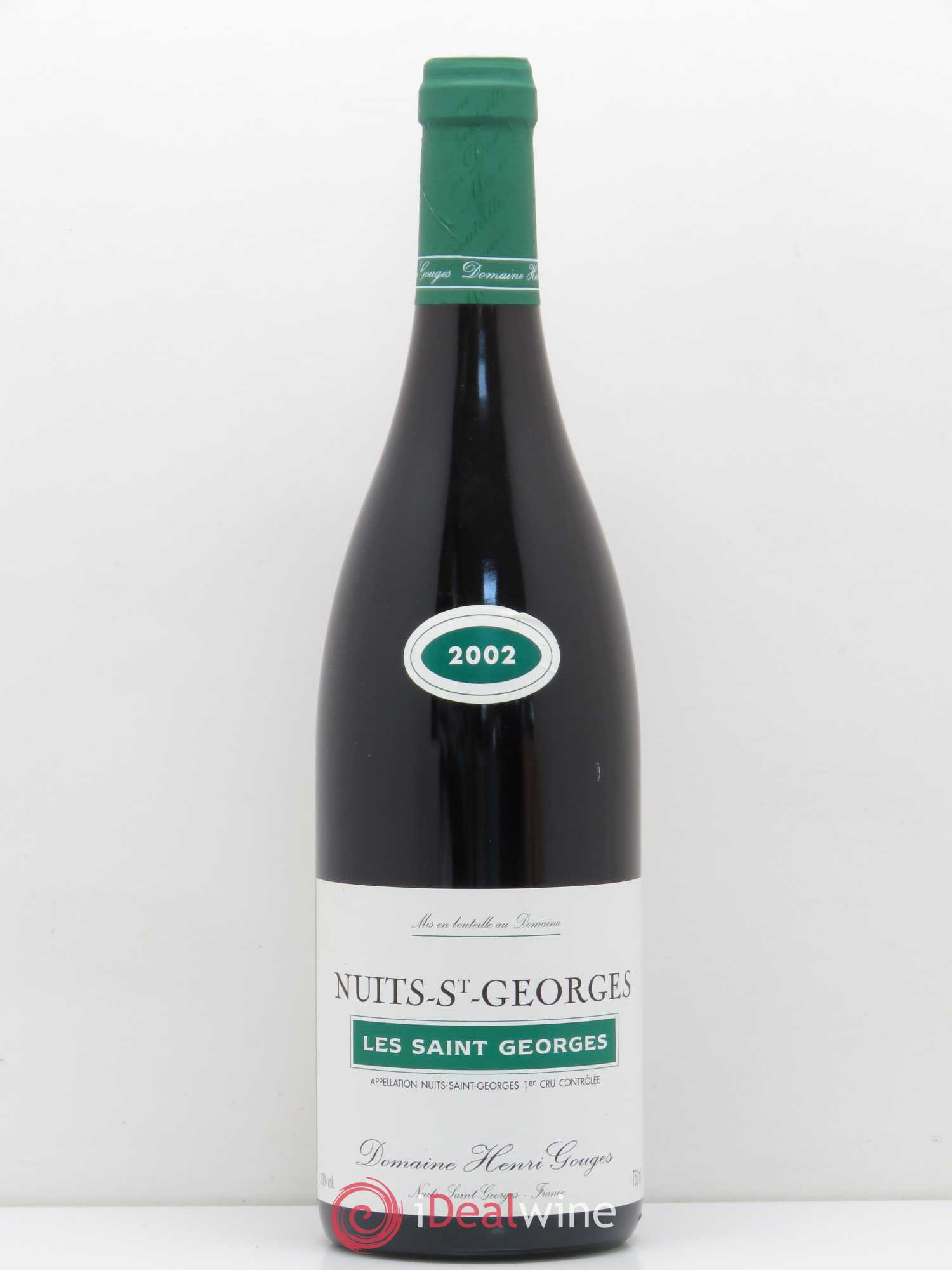 Nuits-Saint-Georges 1er Cru Les Saints Georges Henri Gouges 2002 - Lot de 1 bouteille - 0