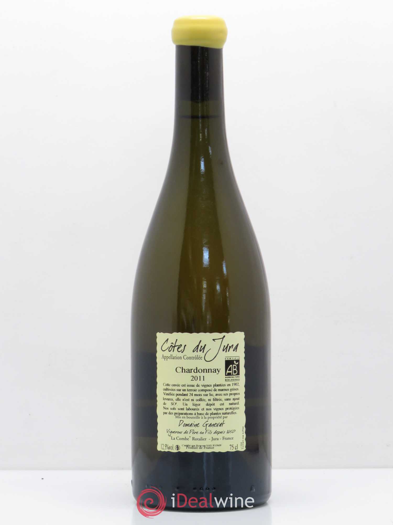 Côtes du Jura Les Chalasses Vieilles Vignes Jean-François Ganevat (Domaine) 2011 - Lot de 1 bouteille - 1