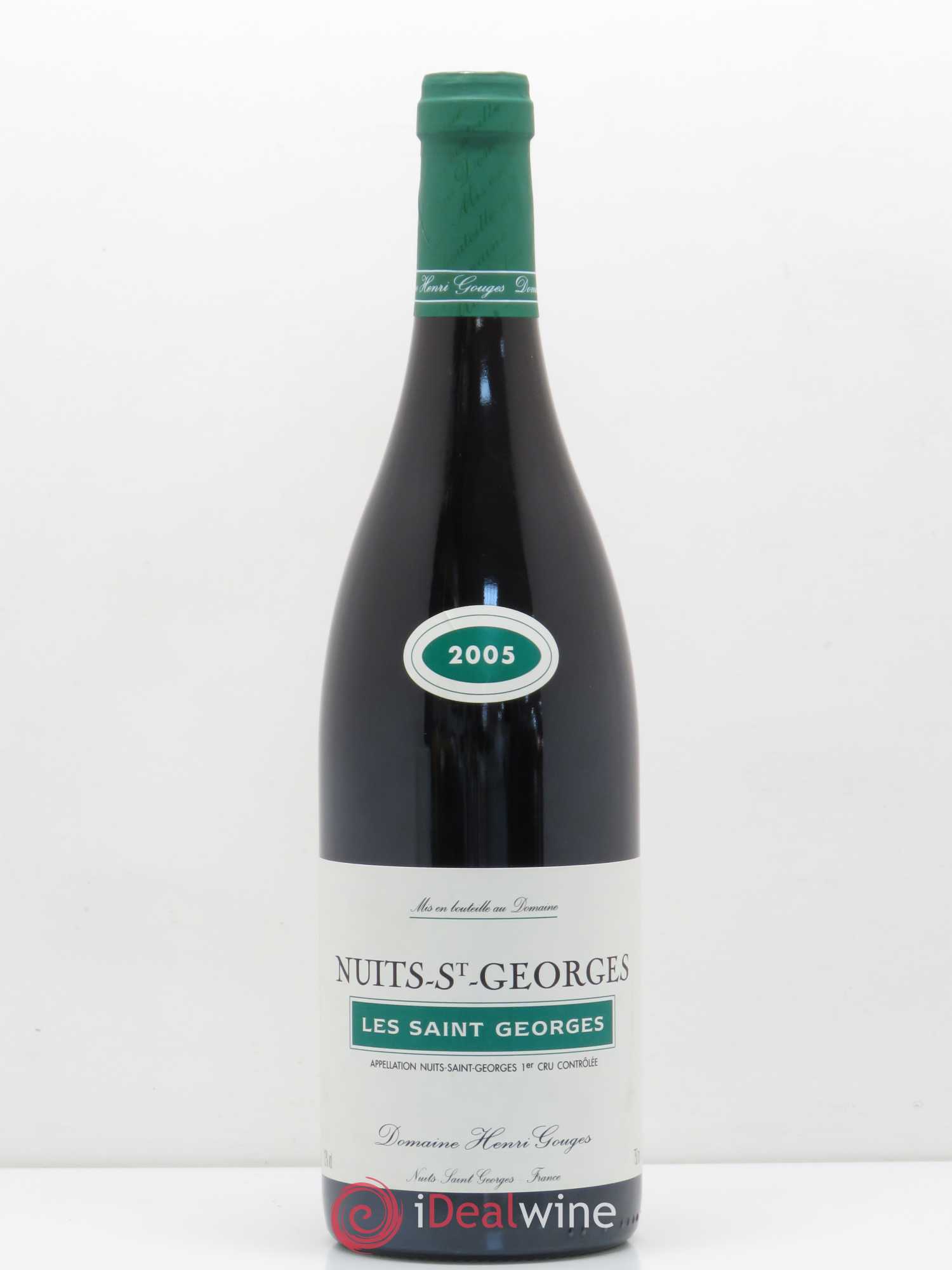 Nuits-Saint-Georges 1er Cru Les Saints Georges Henri Gouges 2005 - Lot de 1 bouteille - 0