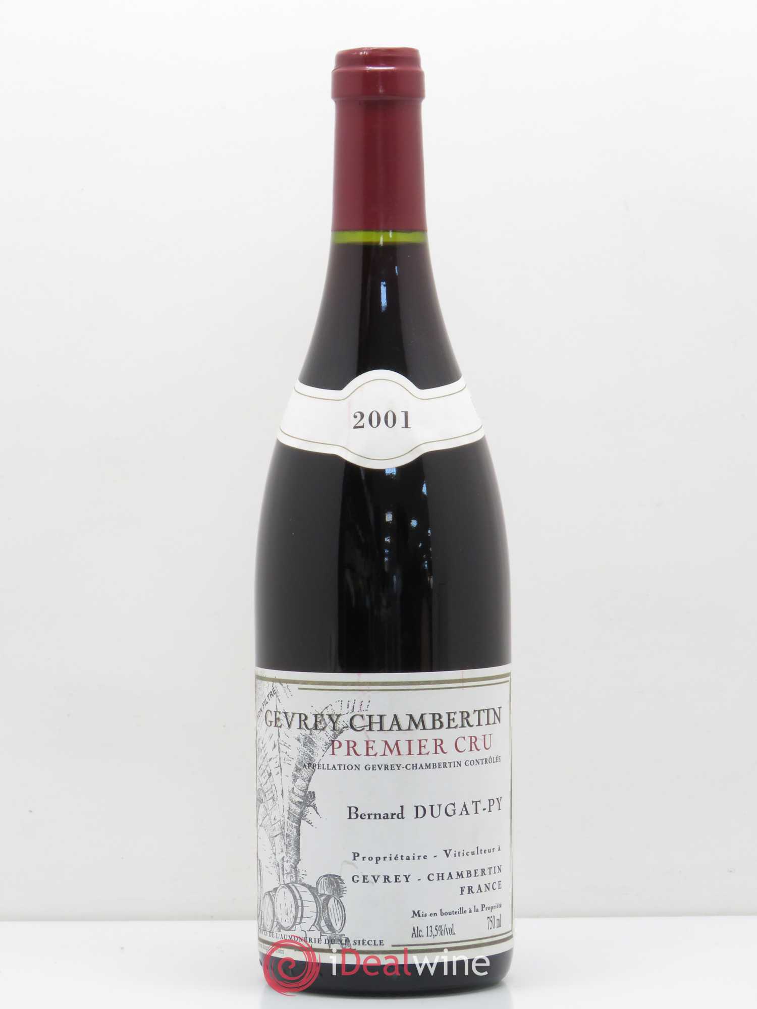 Gevrey-Chambertin 1er Cru Dugat-Py 2001 - Lot de 1 bouteille - 0