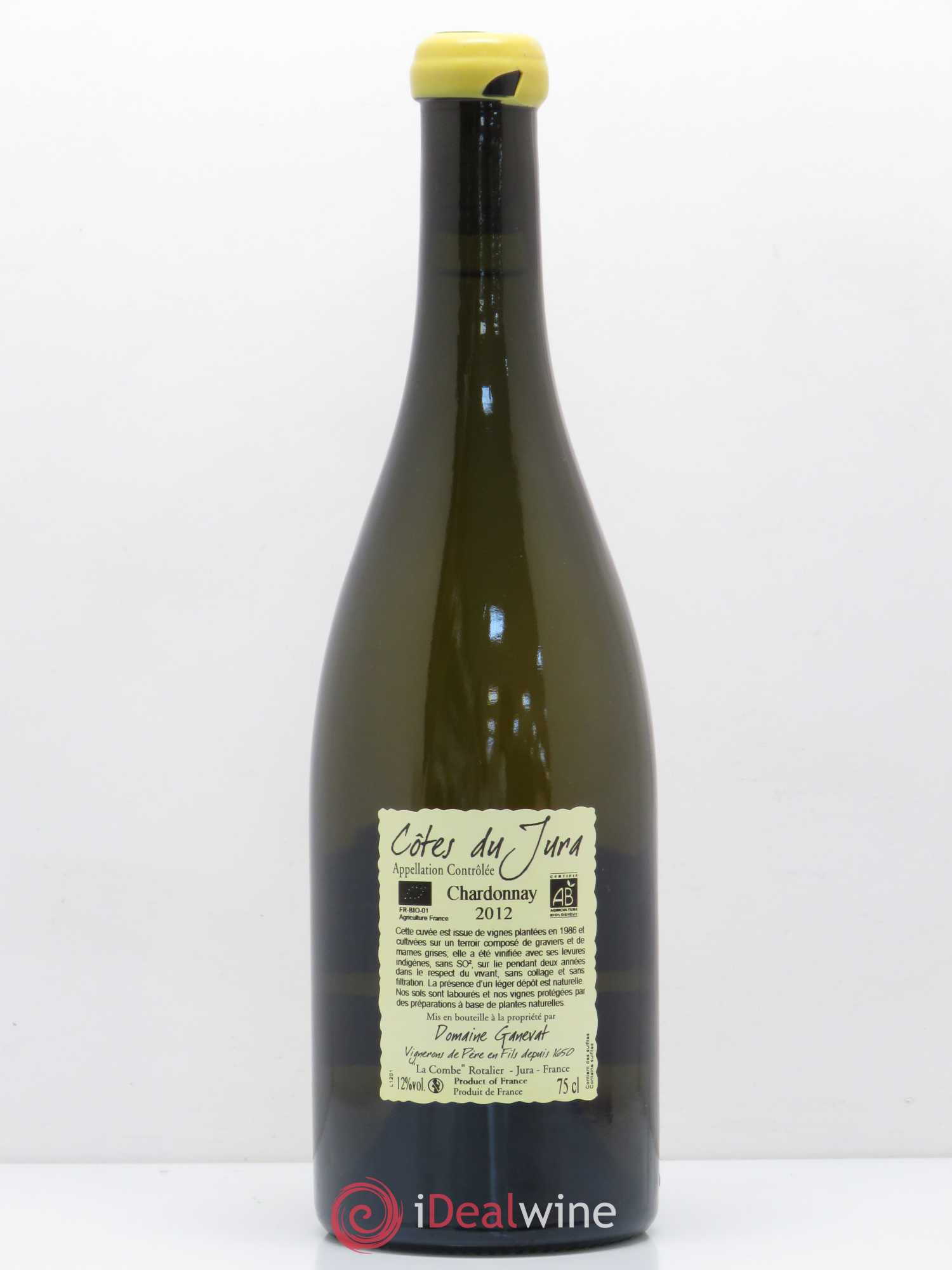 Côtes du Jura Cuvée Florine Jean-François Ganevat (Domaine) 2012 - Lot de 1 bouteille - 1