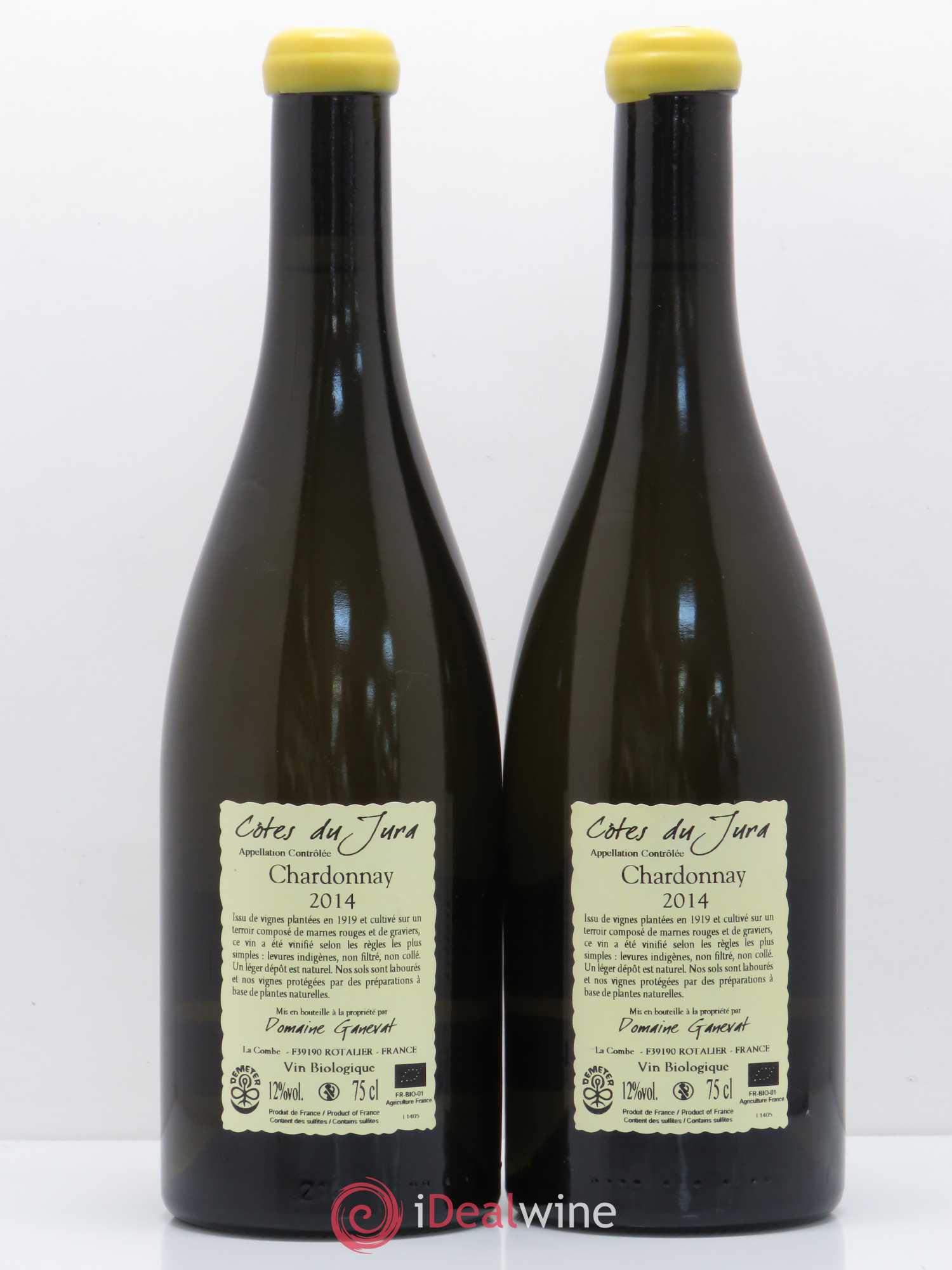 Côtes du Jura Les Grands Teppes Vieilles Vignes Jean-François Ganevat (Domaine) 2014 - Lot de 2 bouteilles - 1