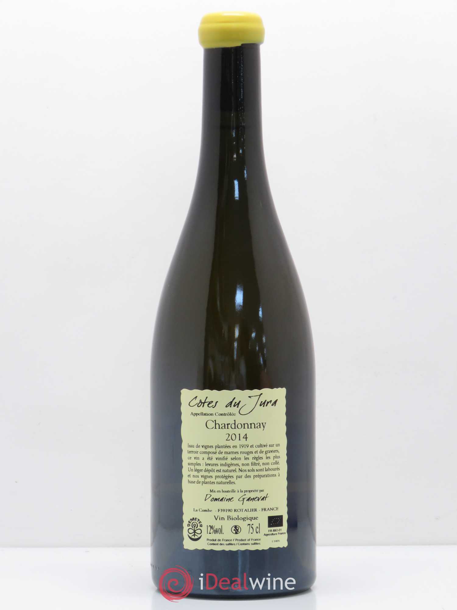 Côtes du Jura Les Grands Teppes Vieilles Vignes Jean-François Ganevat (Domaine) 2014 - Lot de 1 bouteille - 1