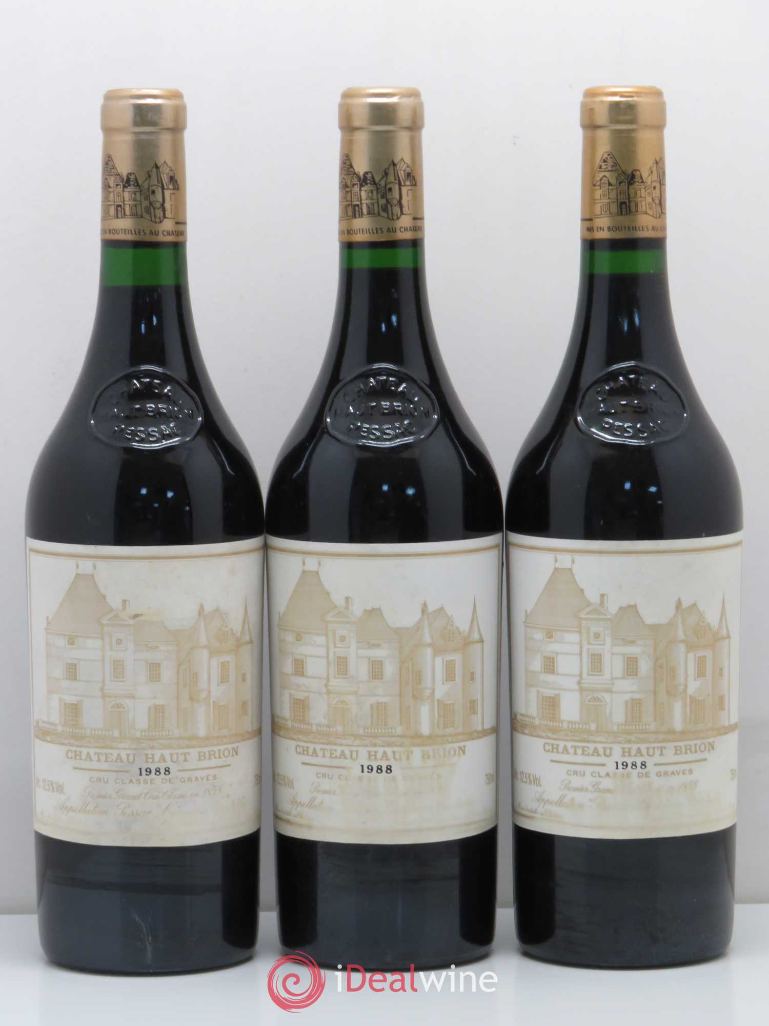 Château Haut Brion 1er Grand Cru Classé 1988 - Lotto di 12 bottiglie - 4