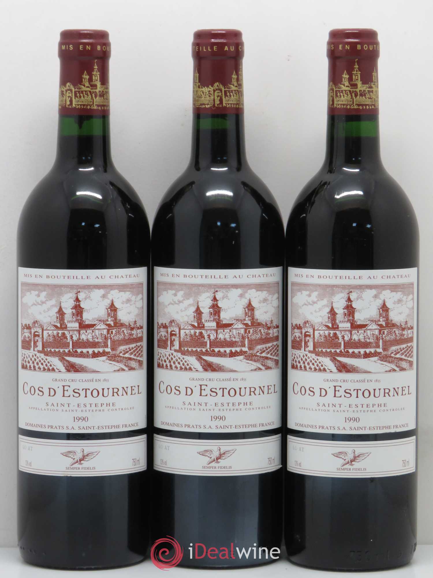 Cos d'Estournel 2ème Grand Cru Classé 1990 - Lot de 12 bouteilles - 2