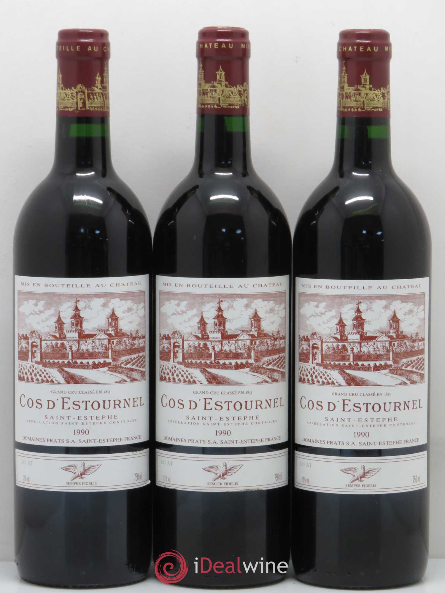 Cos d'Estournel 2ème Grand Cru Classé 1990 - Lot de 12 bouteilles - 3