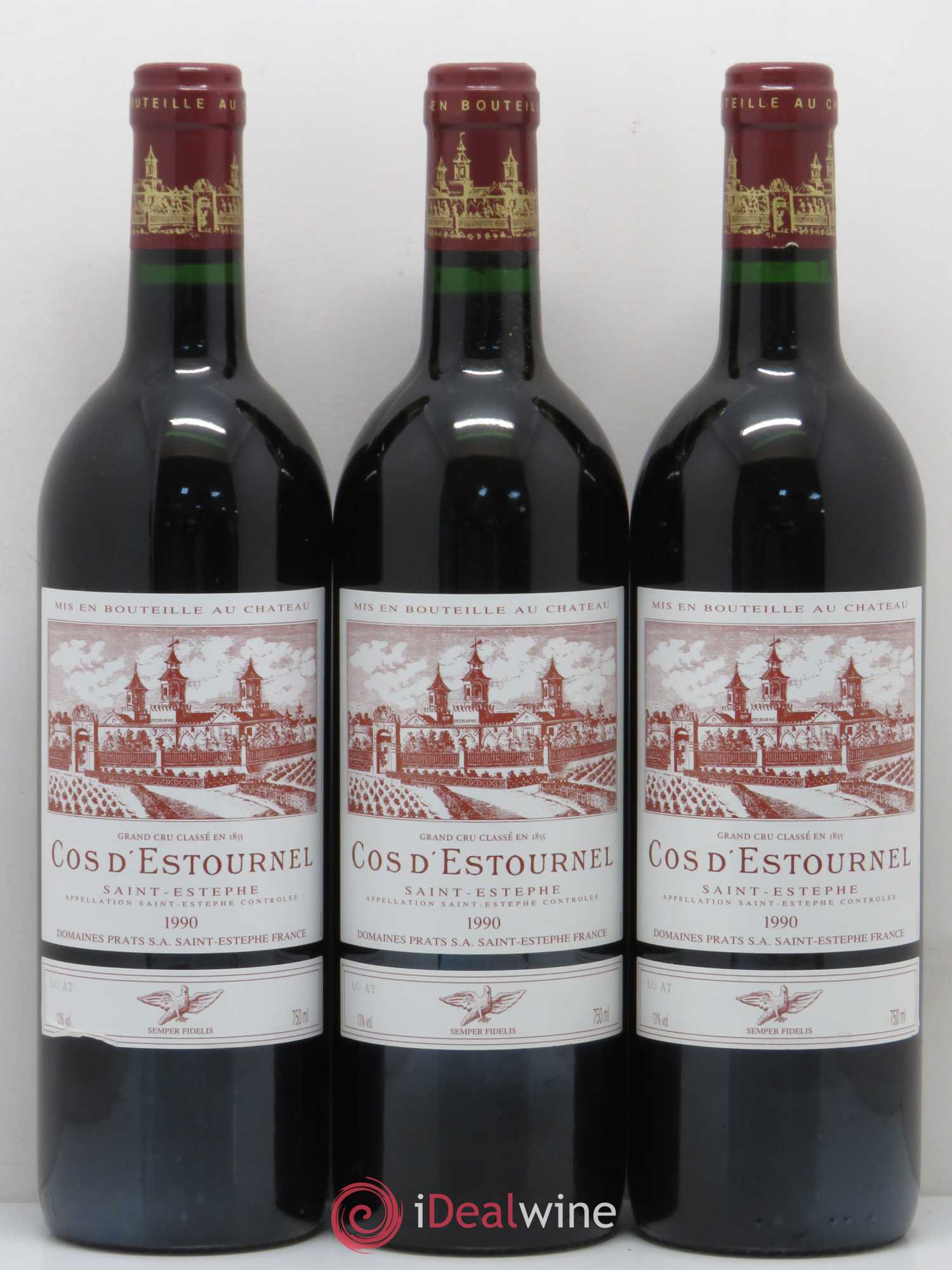 Cos d'Estournel 2ème Grand Cru Classé 1990 - Lot de 12 bouteilles - 4