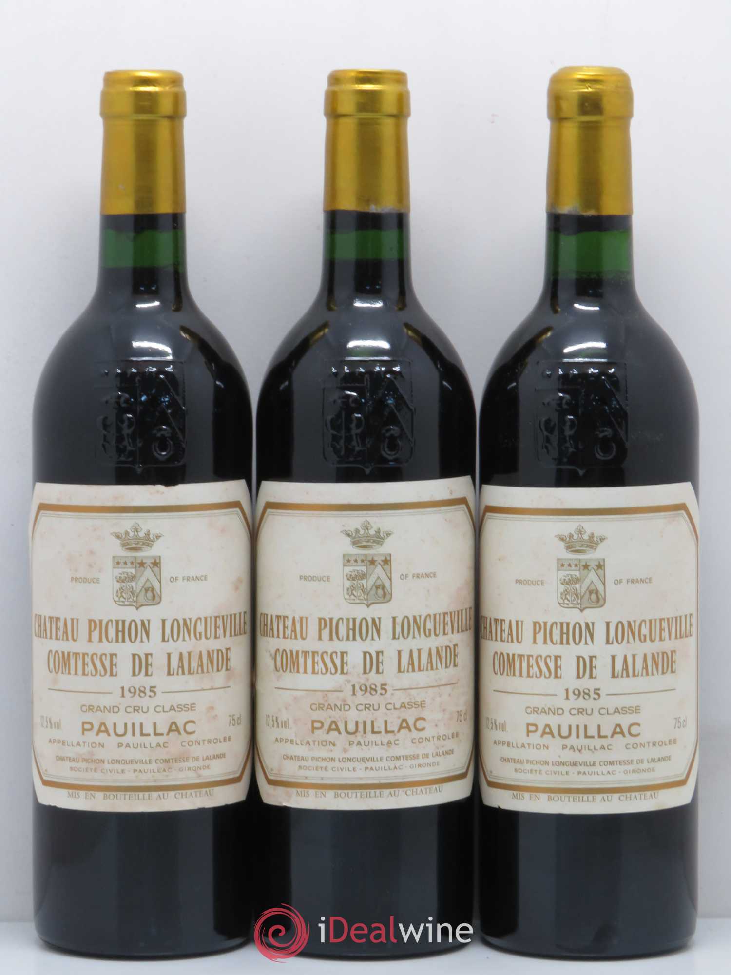 Château Pichon Longueville Comtesse de Lalande 2ème Grand Cru Classé 1985 - Lot de 12 bouteilles - 2
