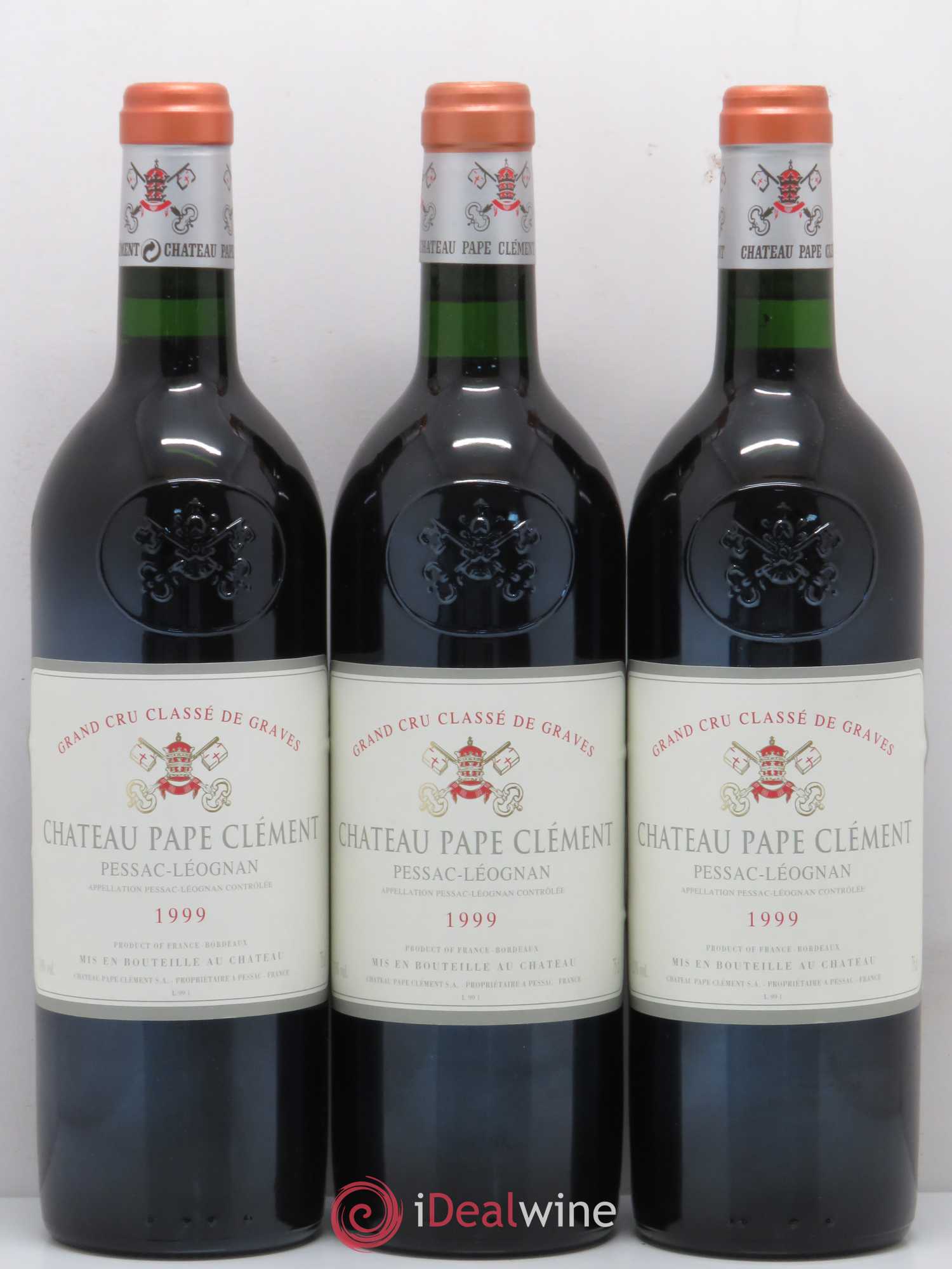 Château Pape Clément Cru Classé de Graves 1999 - Lot de 12 bouteilles - 3