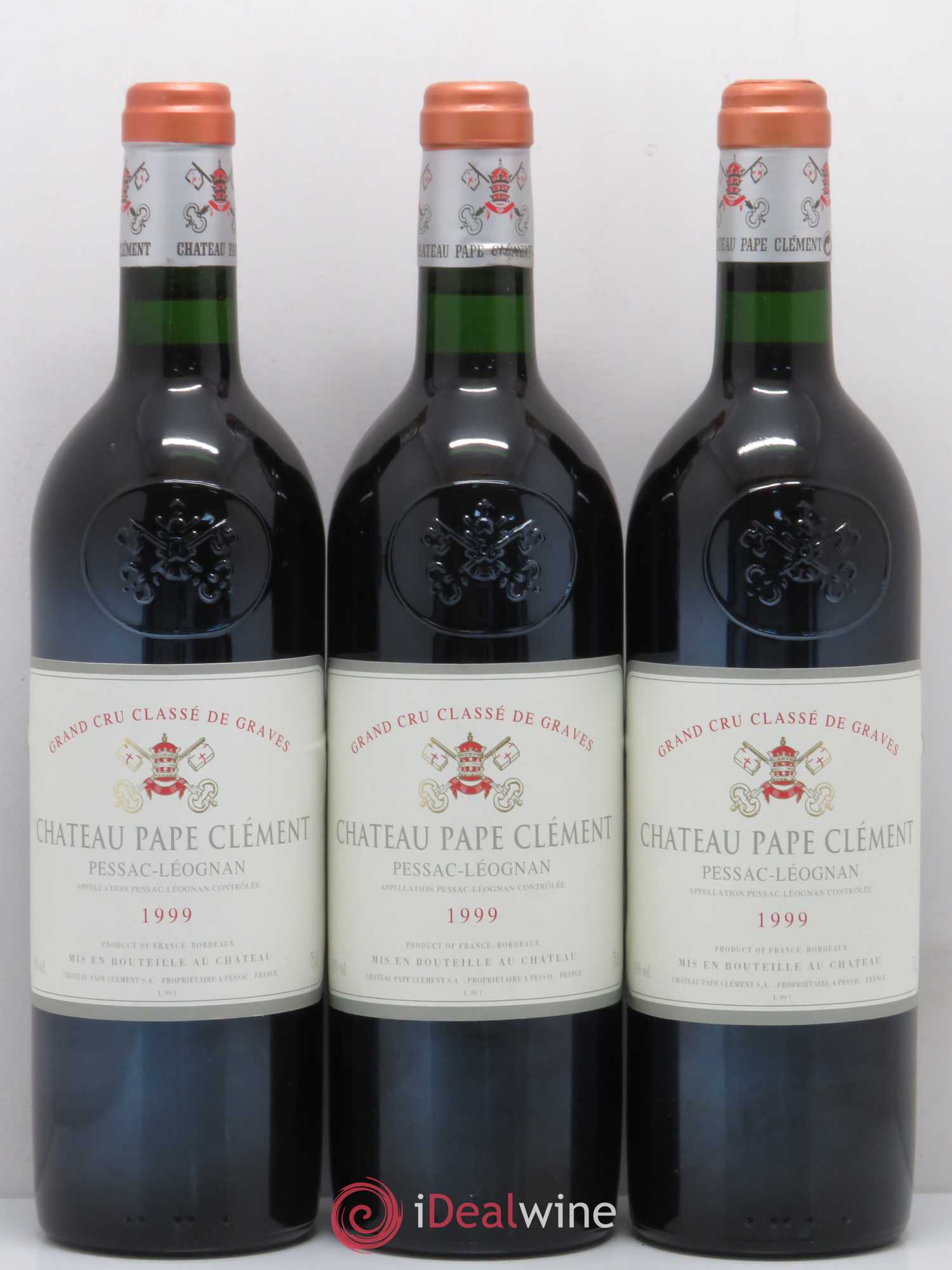 Château Pape Clément Cru Classé de Graves 1999 - Lot de 12 bouteilles - 4
