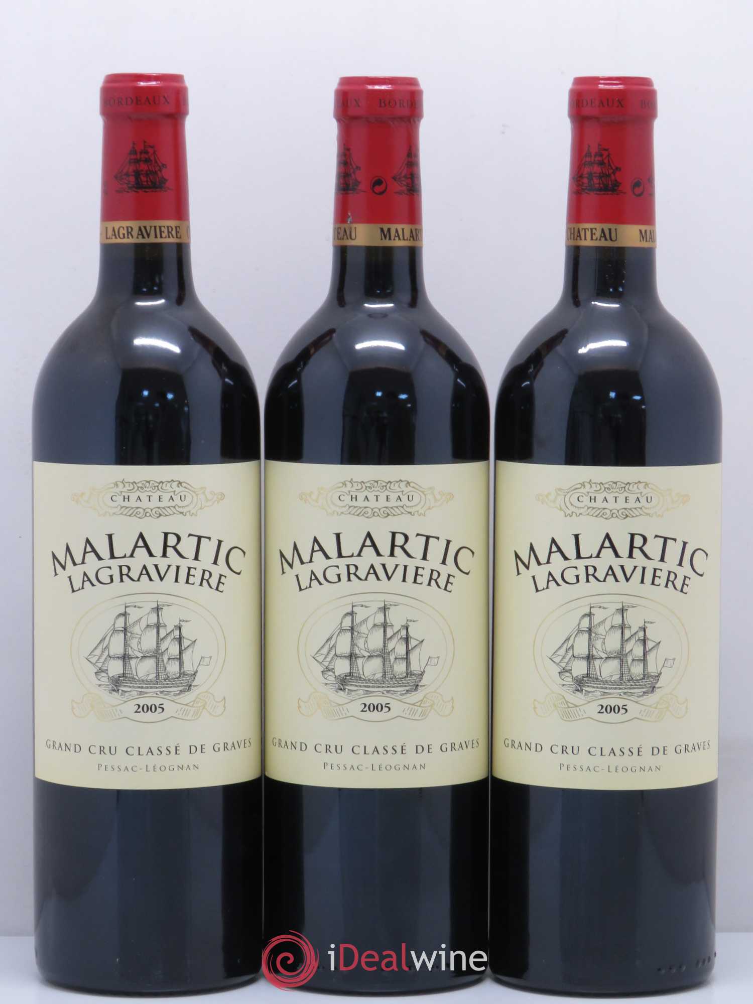 Château Malartic-Lagravière Cru Classé de Graves 2005 - Lot de 12 bouteilles - 4