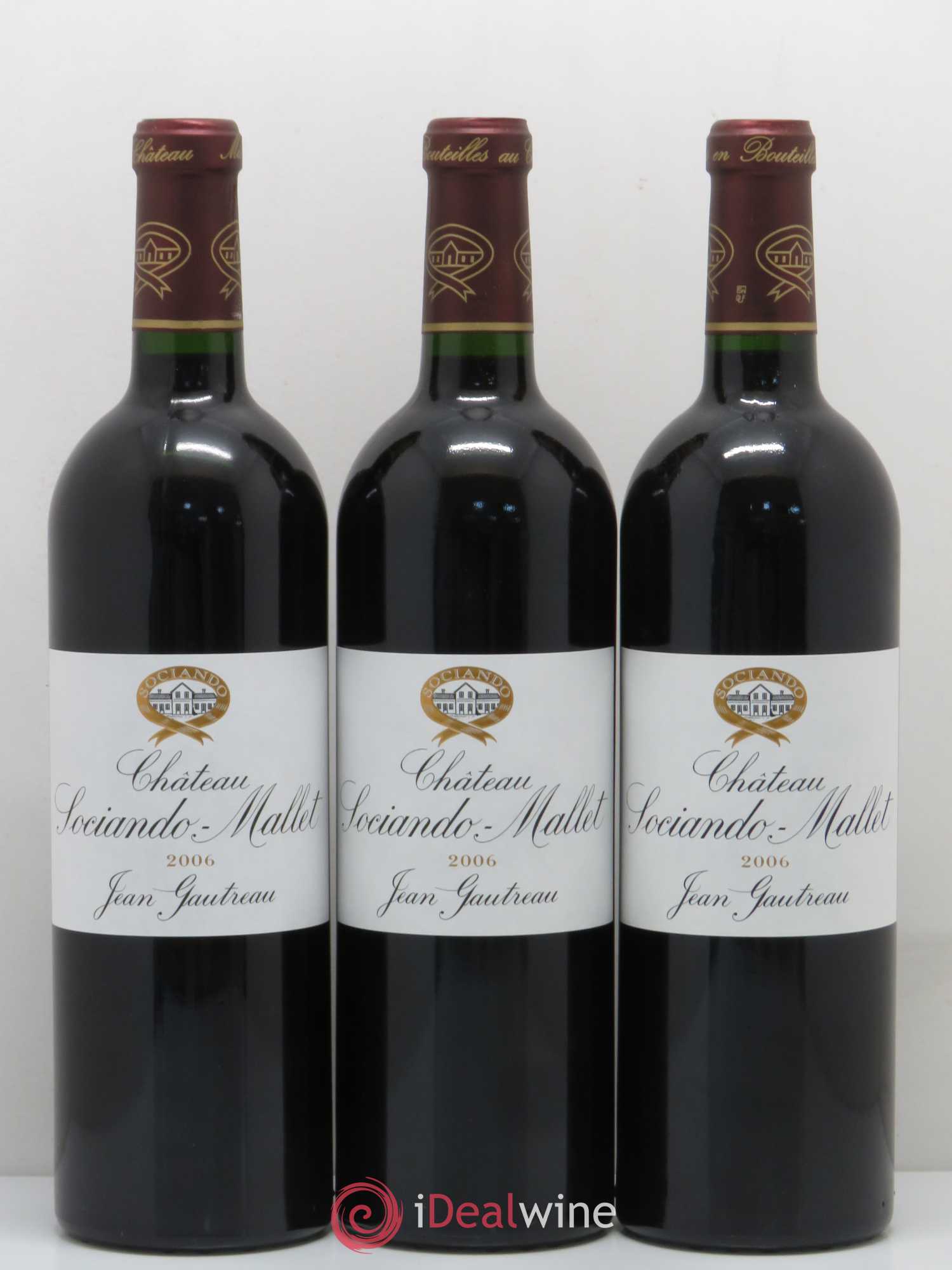 Château Sociando Mallet 2006 - Lot de 12 bouteilles - 3