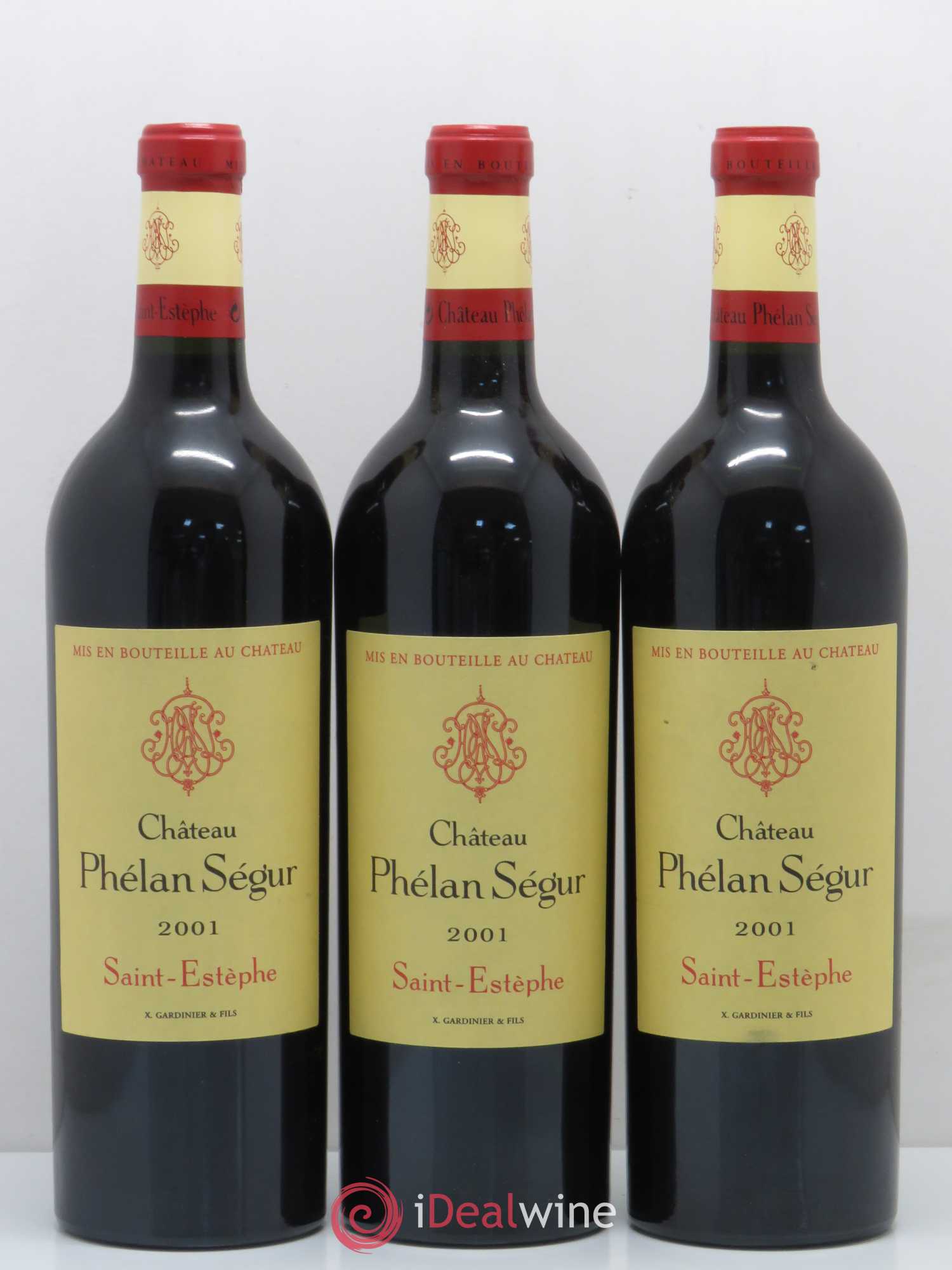 Château Phélan Ségur 2001 - Lot de 12 bouteilles - 4