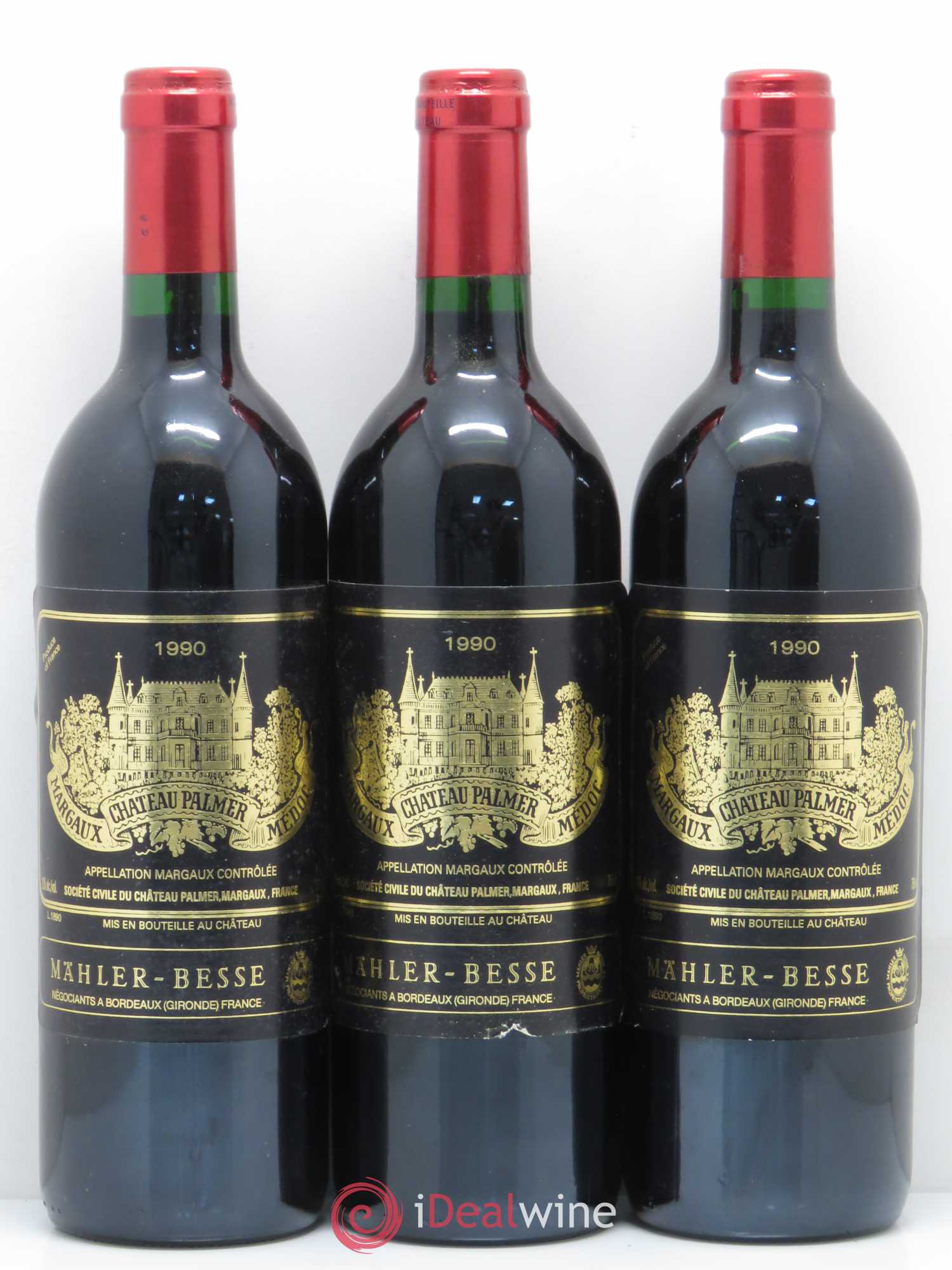 Château Palmer 3ème Grand Cru Classé 1990 - Lot de 12 bouteilles - 2