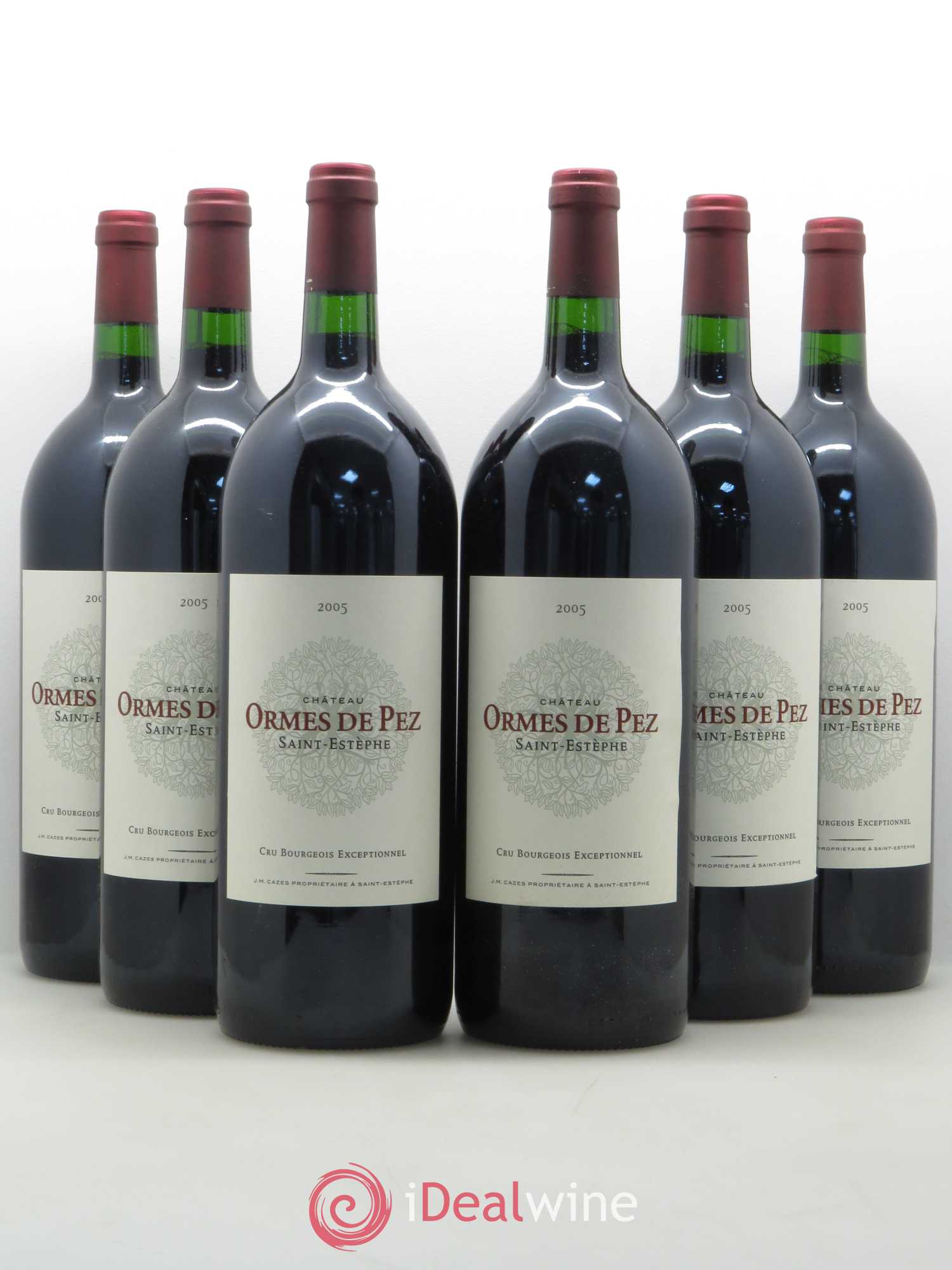 Château les Ormes de Pez 2005 - Lot de 6 magnums - 0