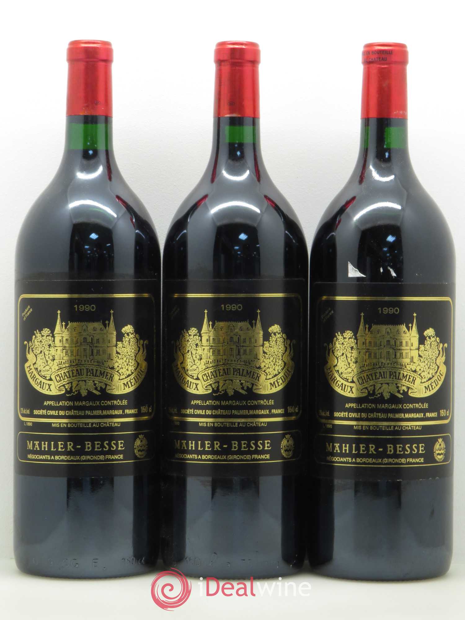 Château Palmer 3ème Grand Cru Classé 1990 - Lot de 6 magnums - 2