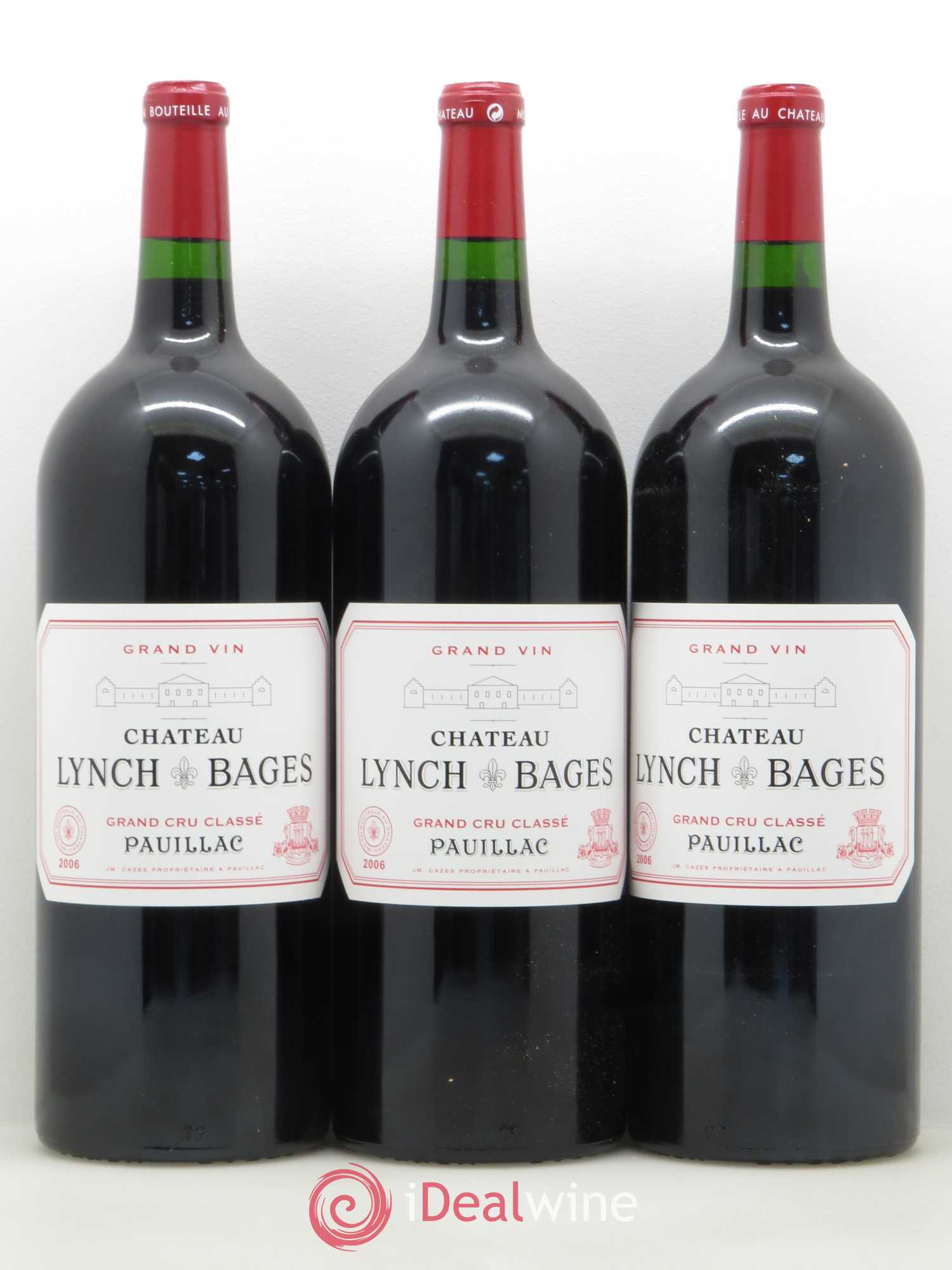 Château Lynch Bages 5ème Grand Cru Classé 2006 - Lot de 6 magnums - 1