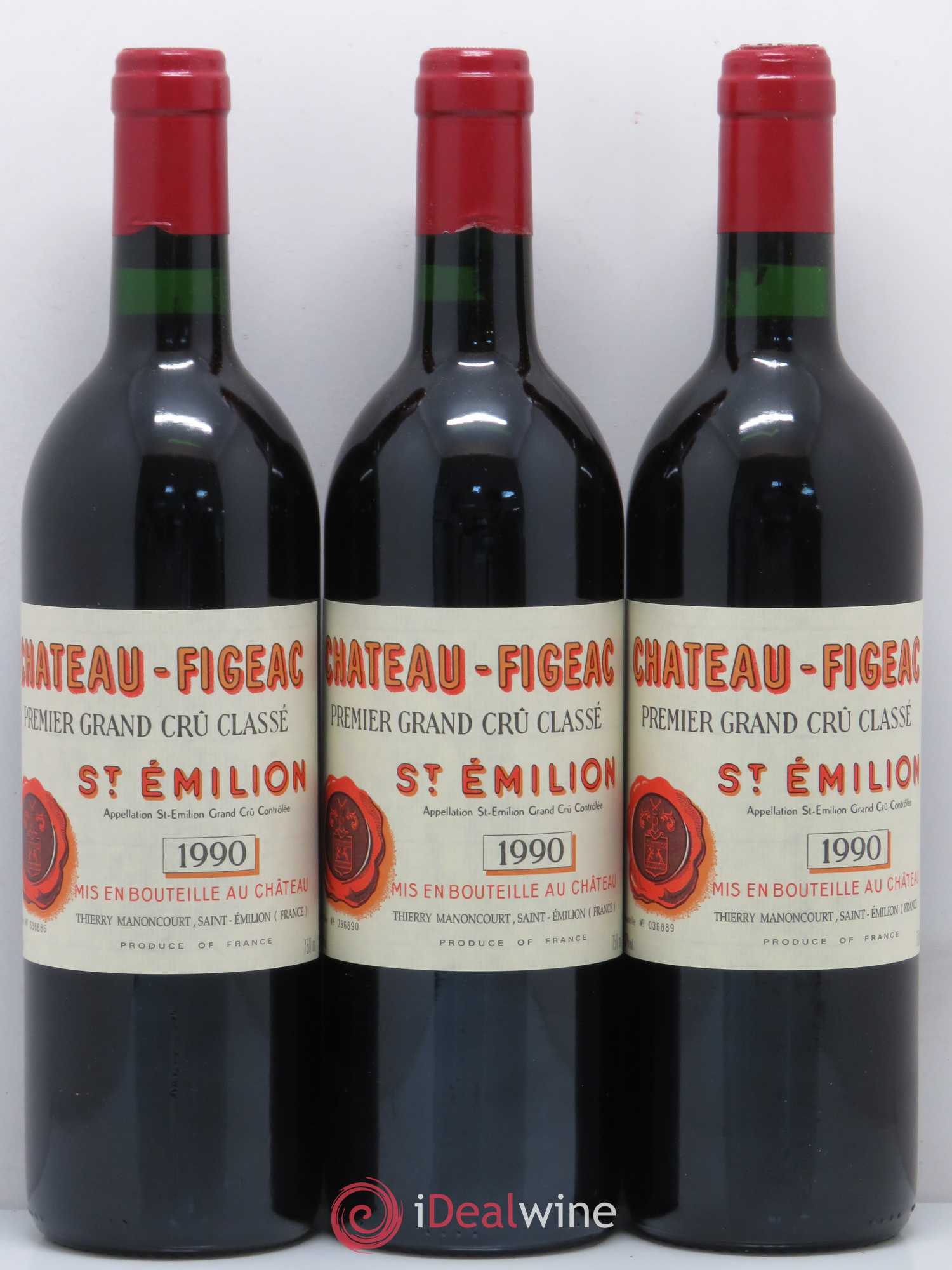 Château Figeac 1er Grand Cru Classé A 1990 - Lot de 11 bouteilles - 3