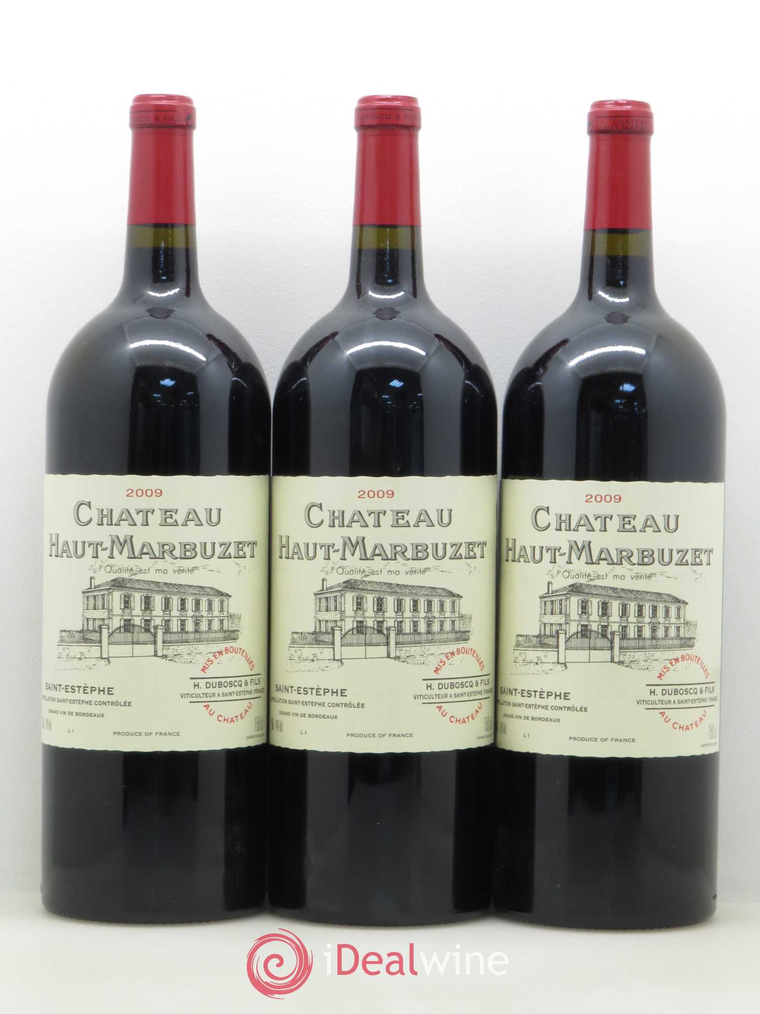 Château Haut Marbuzet 2009 - Lot de 6 magnums - 2