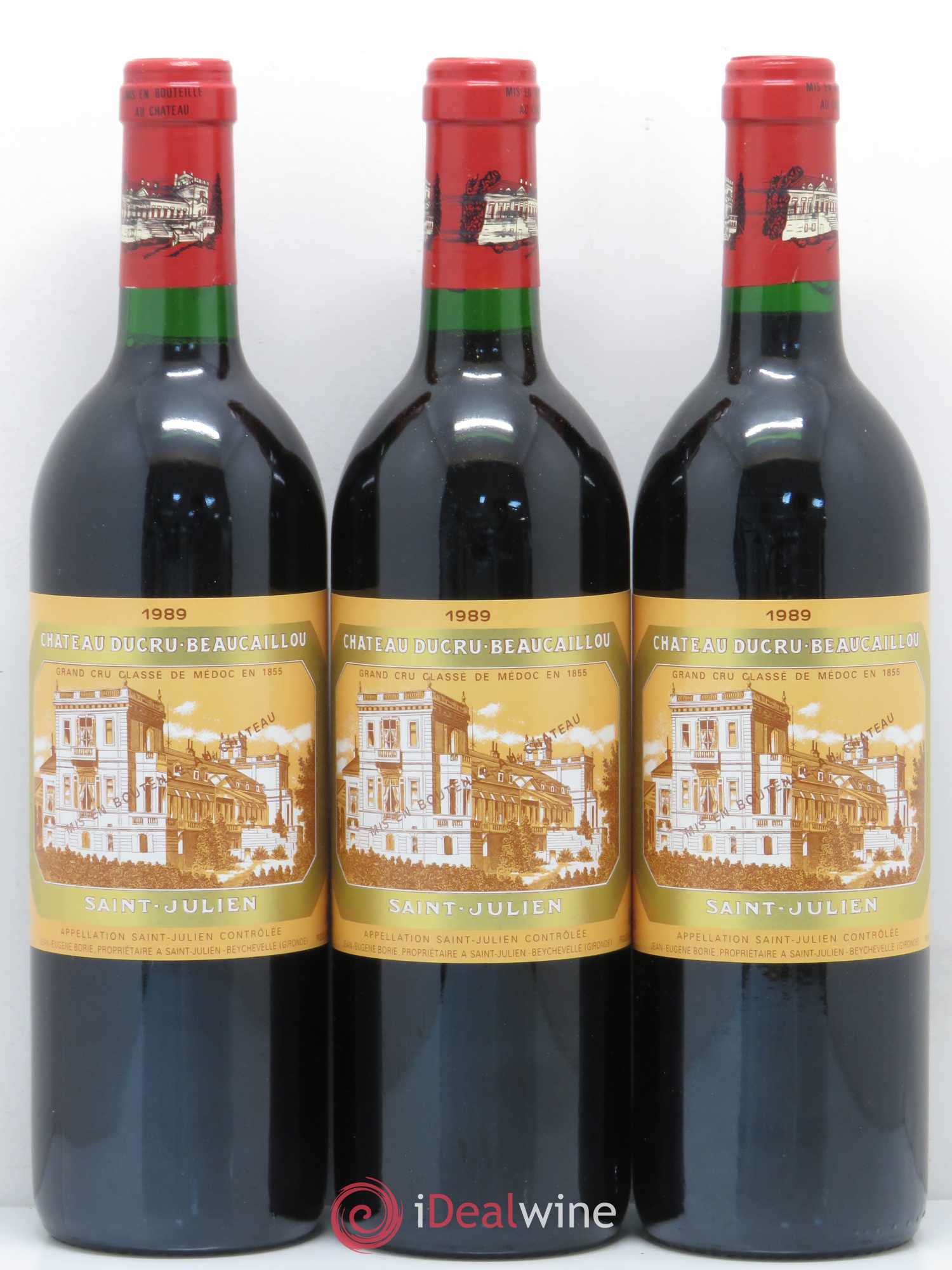 Château Ducru Beaucaillou 2ème Grand Cru Classé 1989 - Lot de 12 bouteilles - 1
