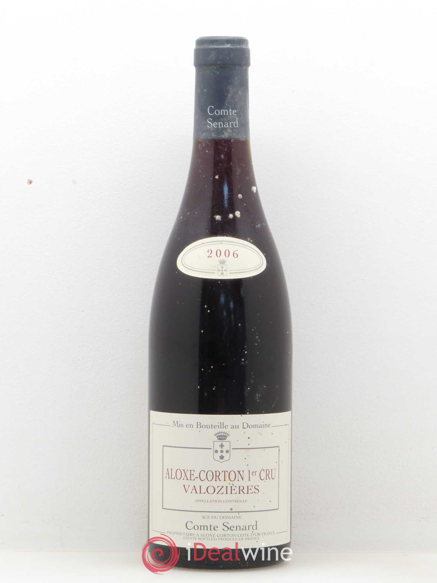 Aloxe-Corton 1er Cru Les Valozieres Comte Senard (sans prix de réserve) 2006 - Posten von 1 Flasche - 0