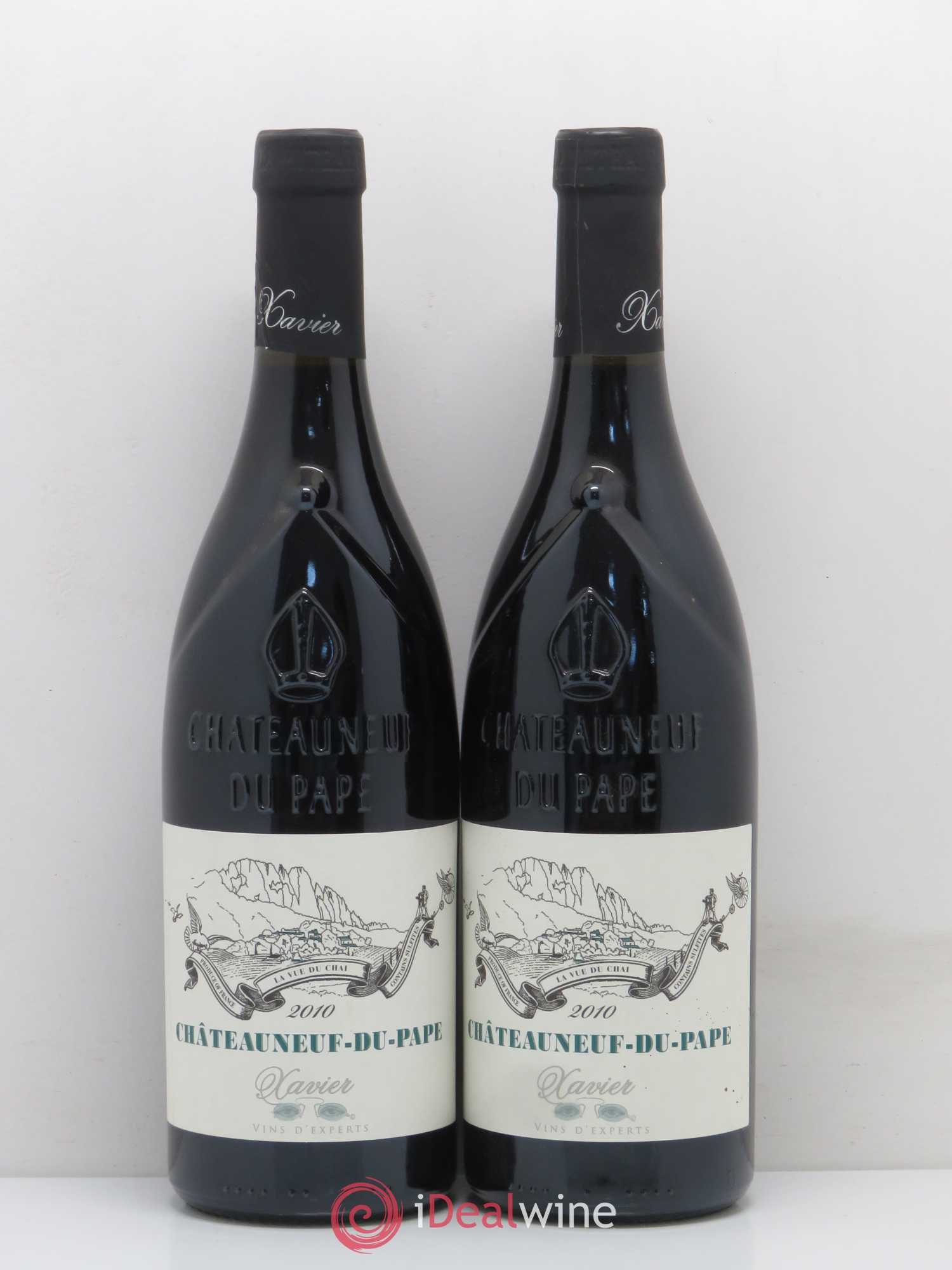 Châteauneuf-du-Pape Xavier Vins d'Experts 2010 - Lot de 2 bouteilles - 0
