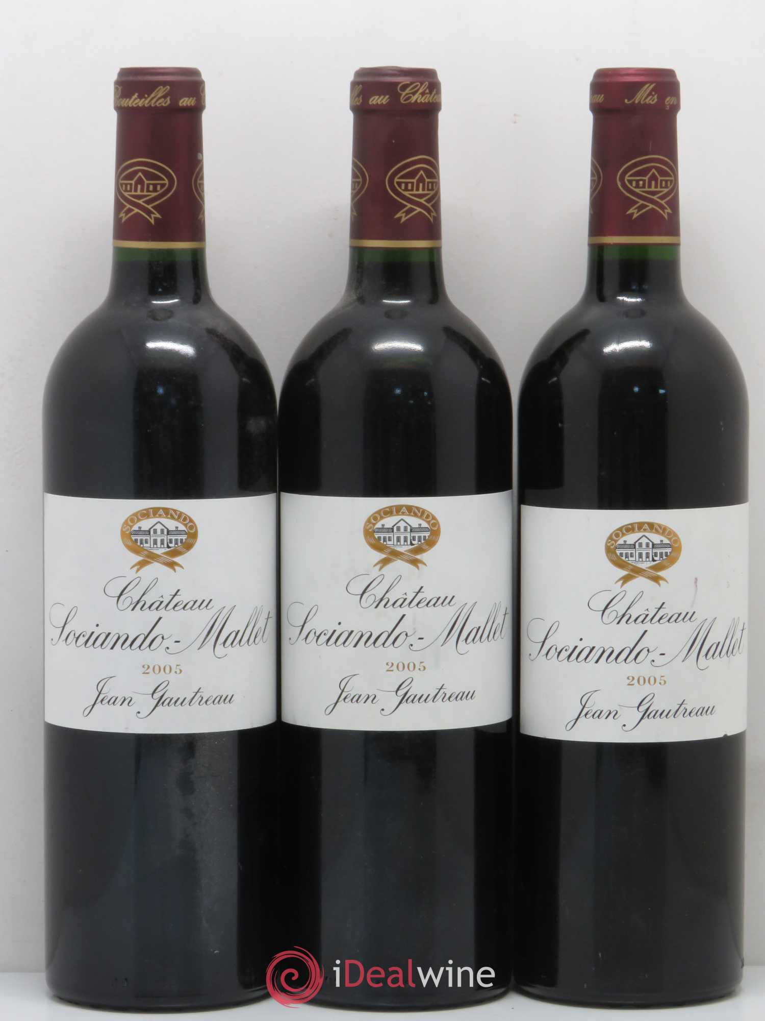 Château Sociando Mallet 2005 - Lot de 12 bouteilles - 3