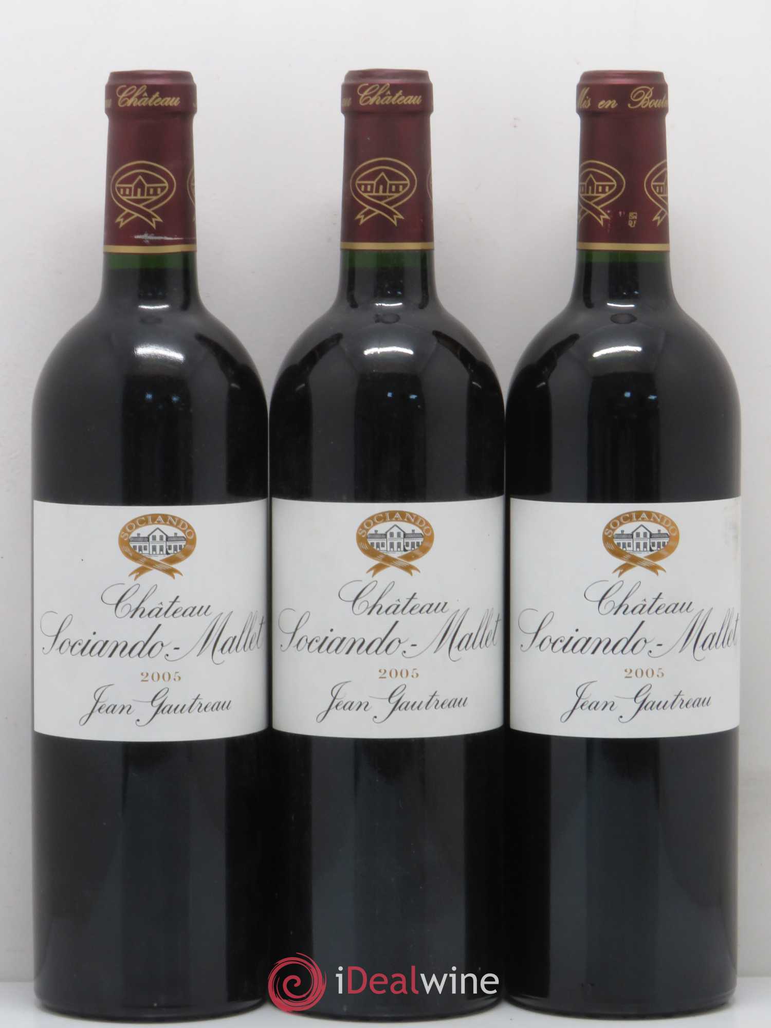 Château Sociando Mallet 2005 - Lot de 12 bouteilles - 4