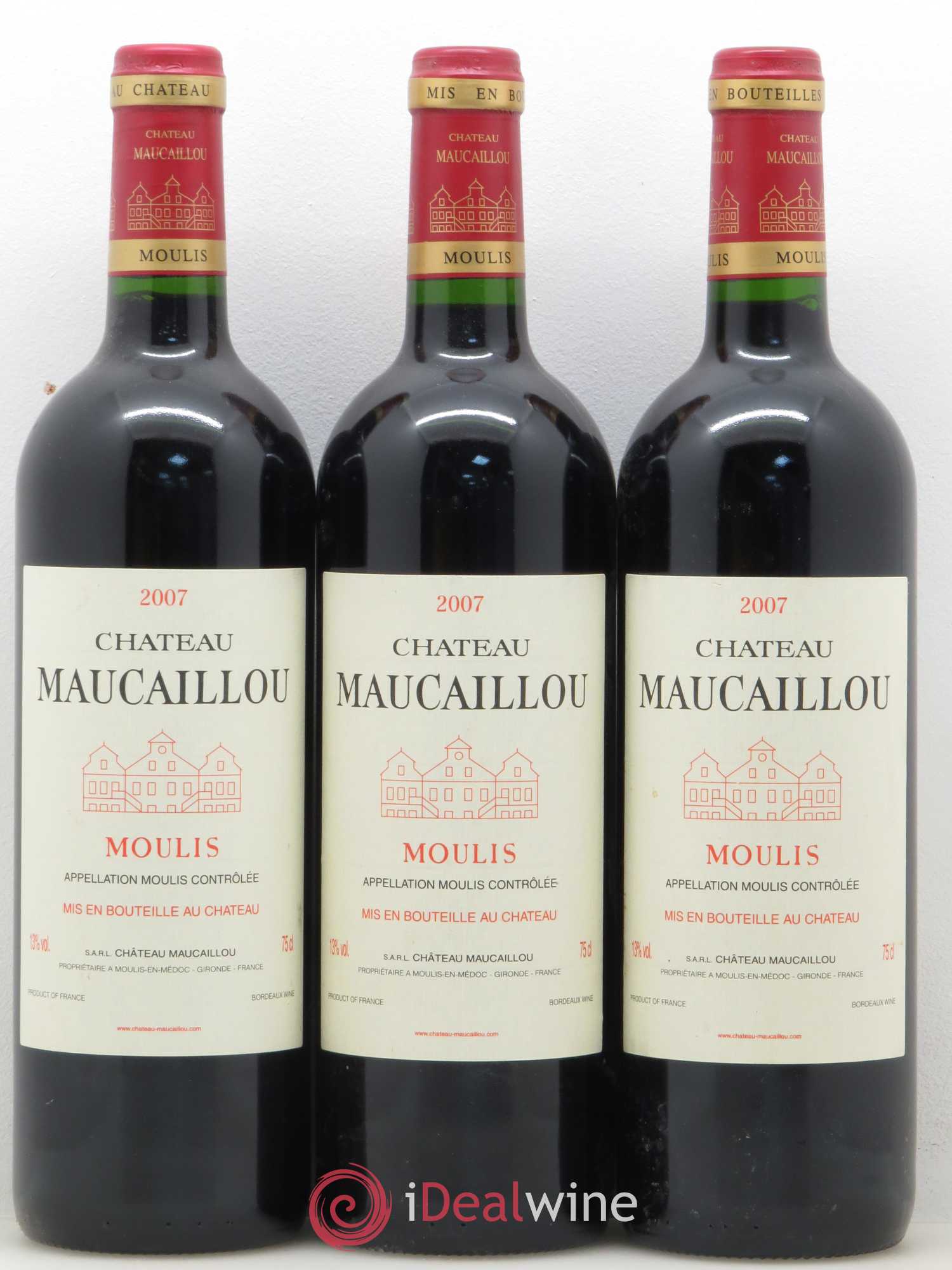 Château Maucaillou 2007 - Lot de 6 bouteilles - 2